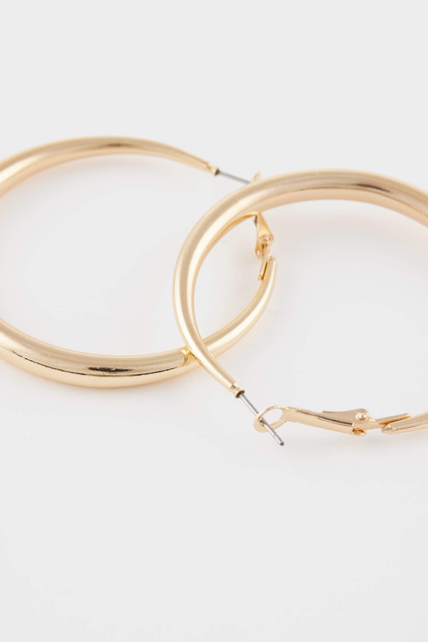 Woman 2 Piece Gold Earrings