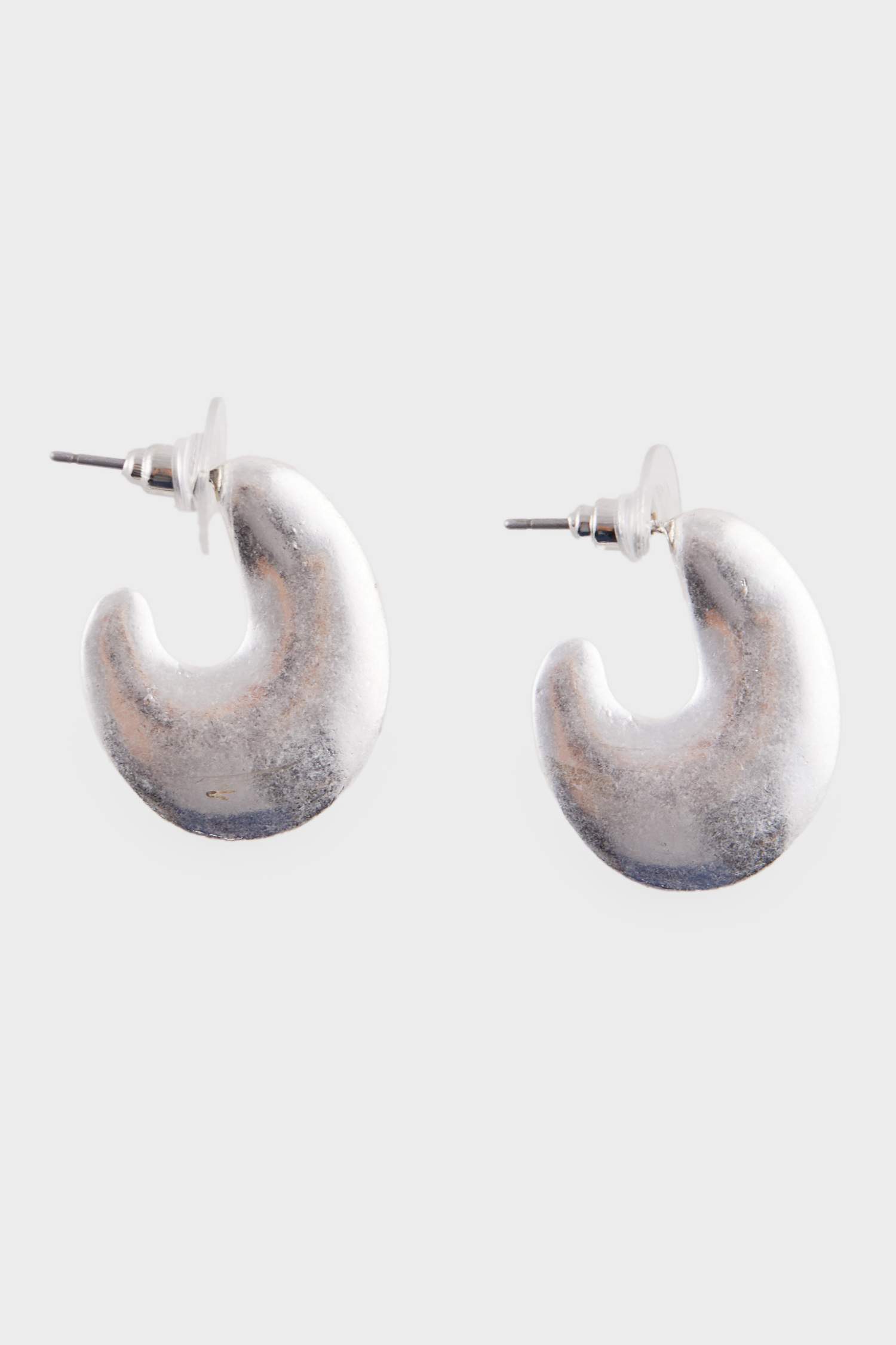 Woman 3 Piece Silver Earring
