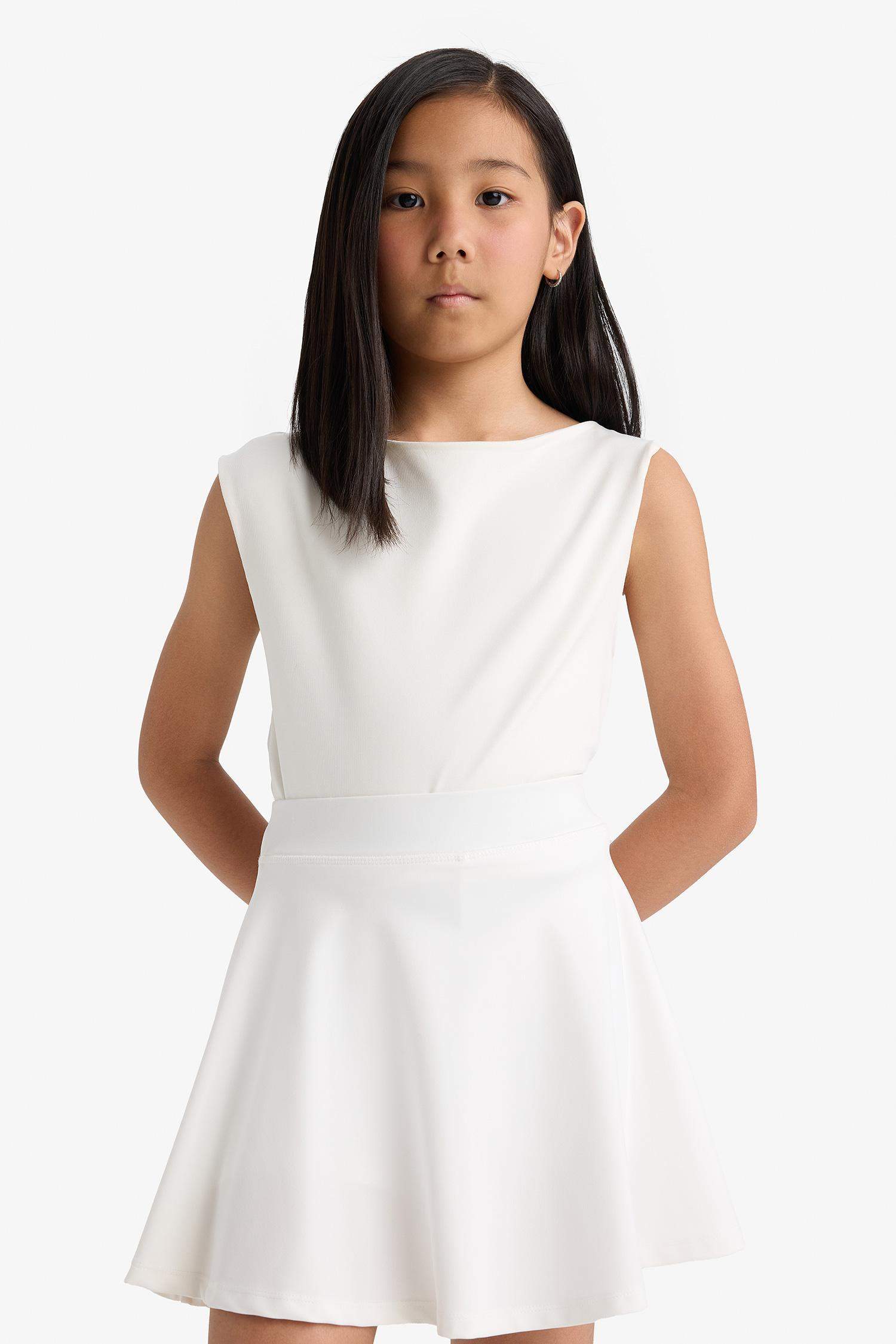 Kız Çocuk İçi Taytlı Etek