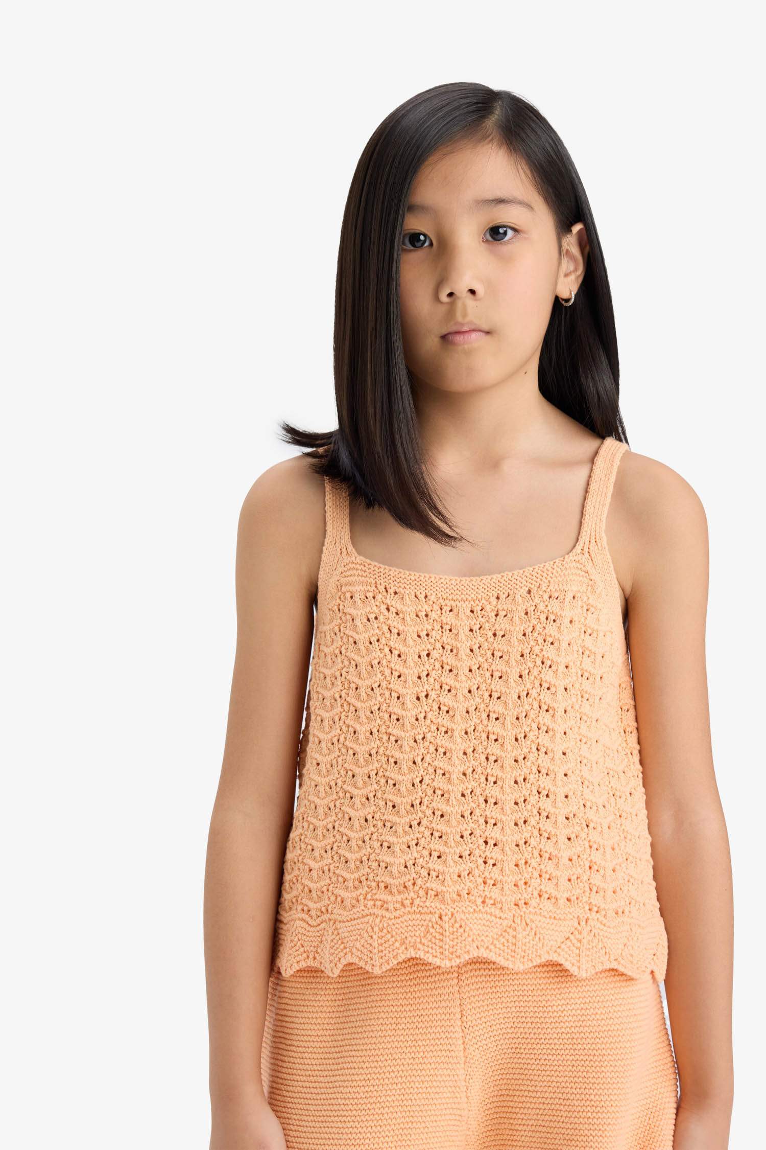 Débardeur crochet pour fille
