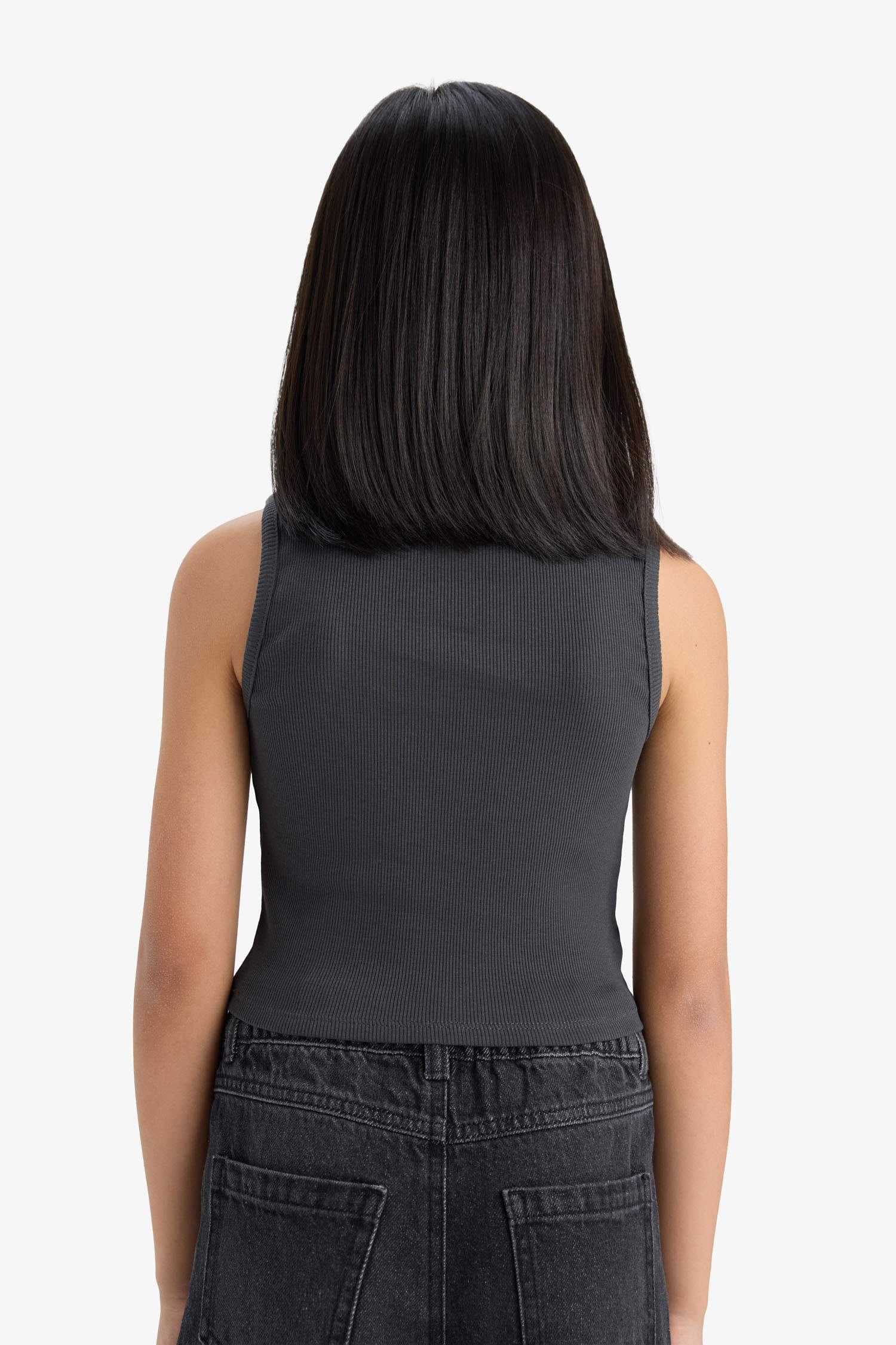 Girl Slim Fit Mickey & Minnie Licensed Tank Top