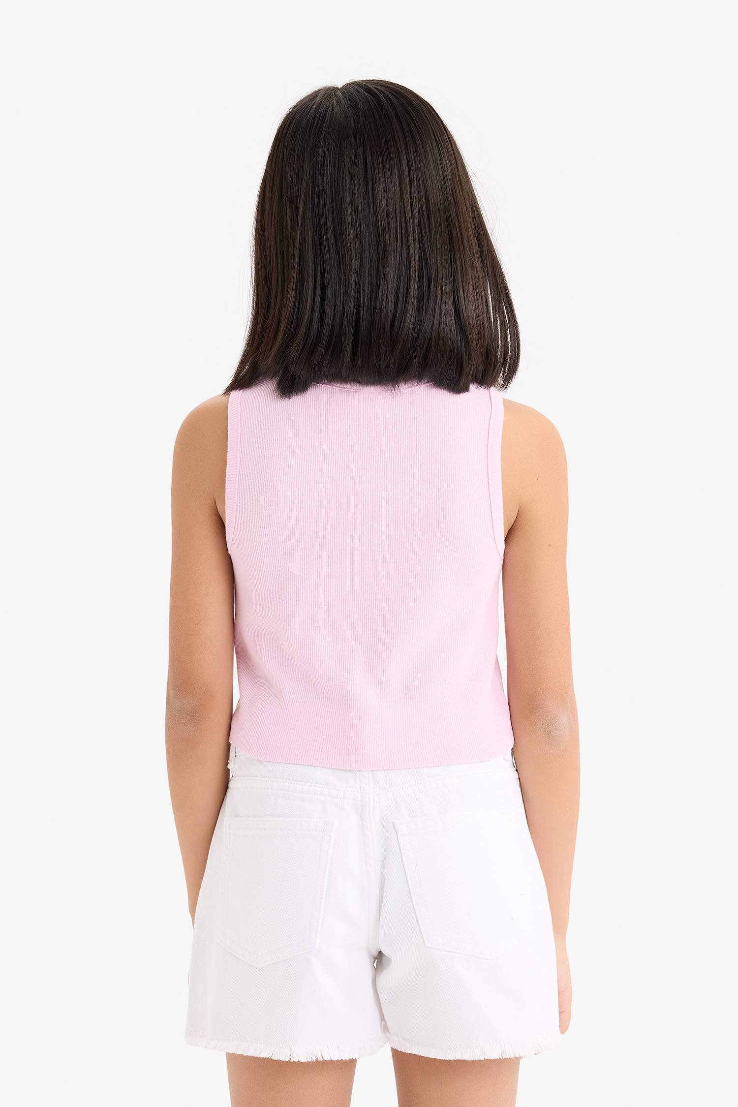 Girl Slim Fit Barbie Licensed Camisole Tank Top