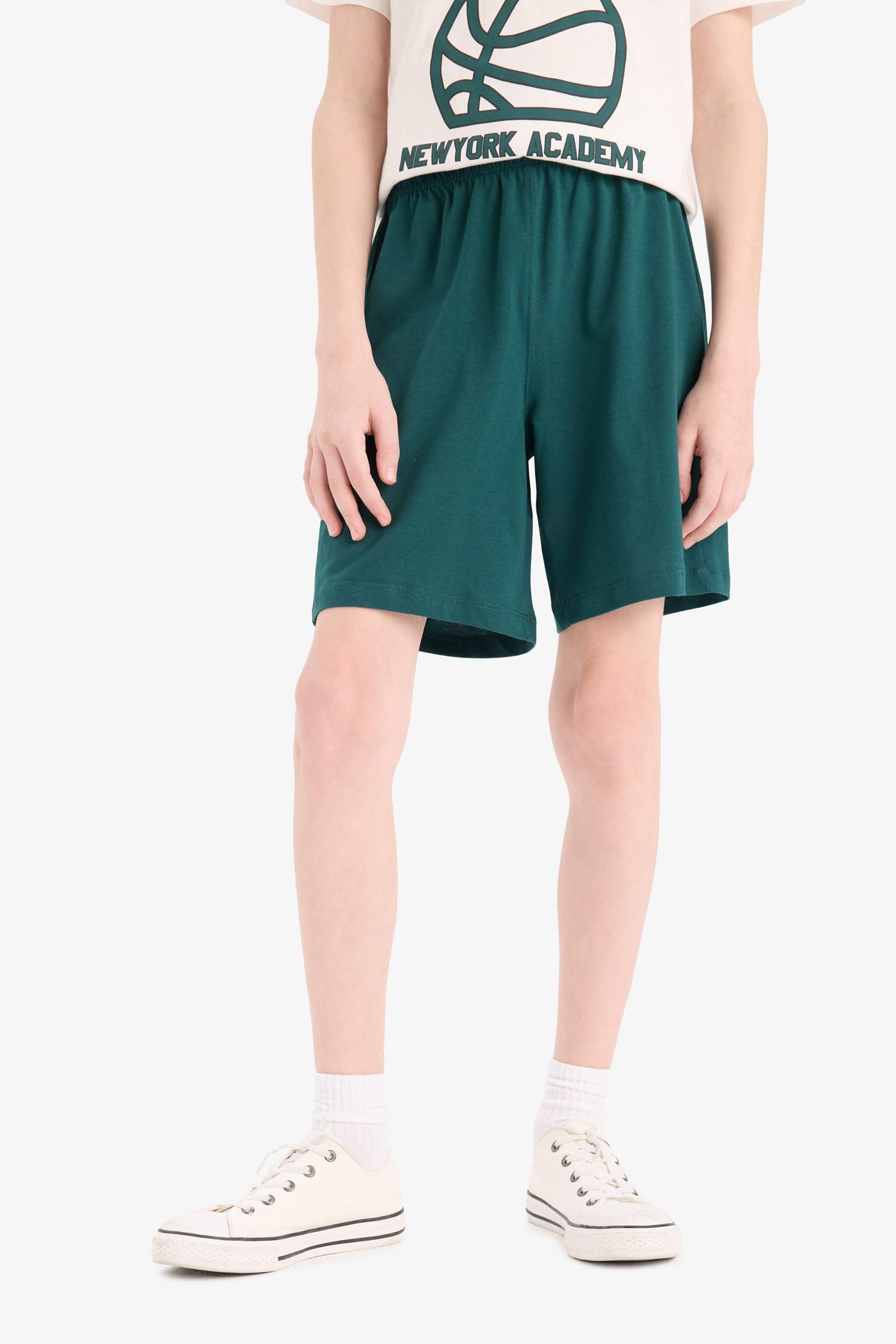 Ensemble t-shirt imprimé et short pour garçon