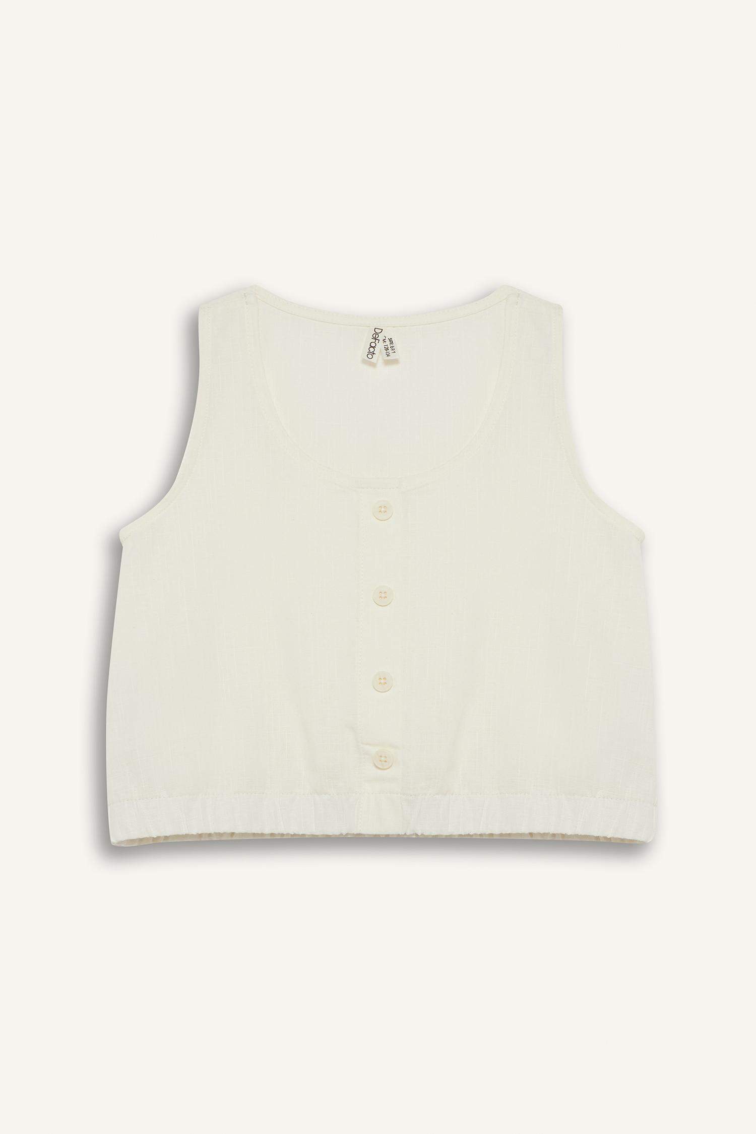 Girl Short Sleeve Blouse