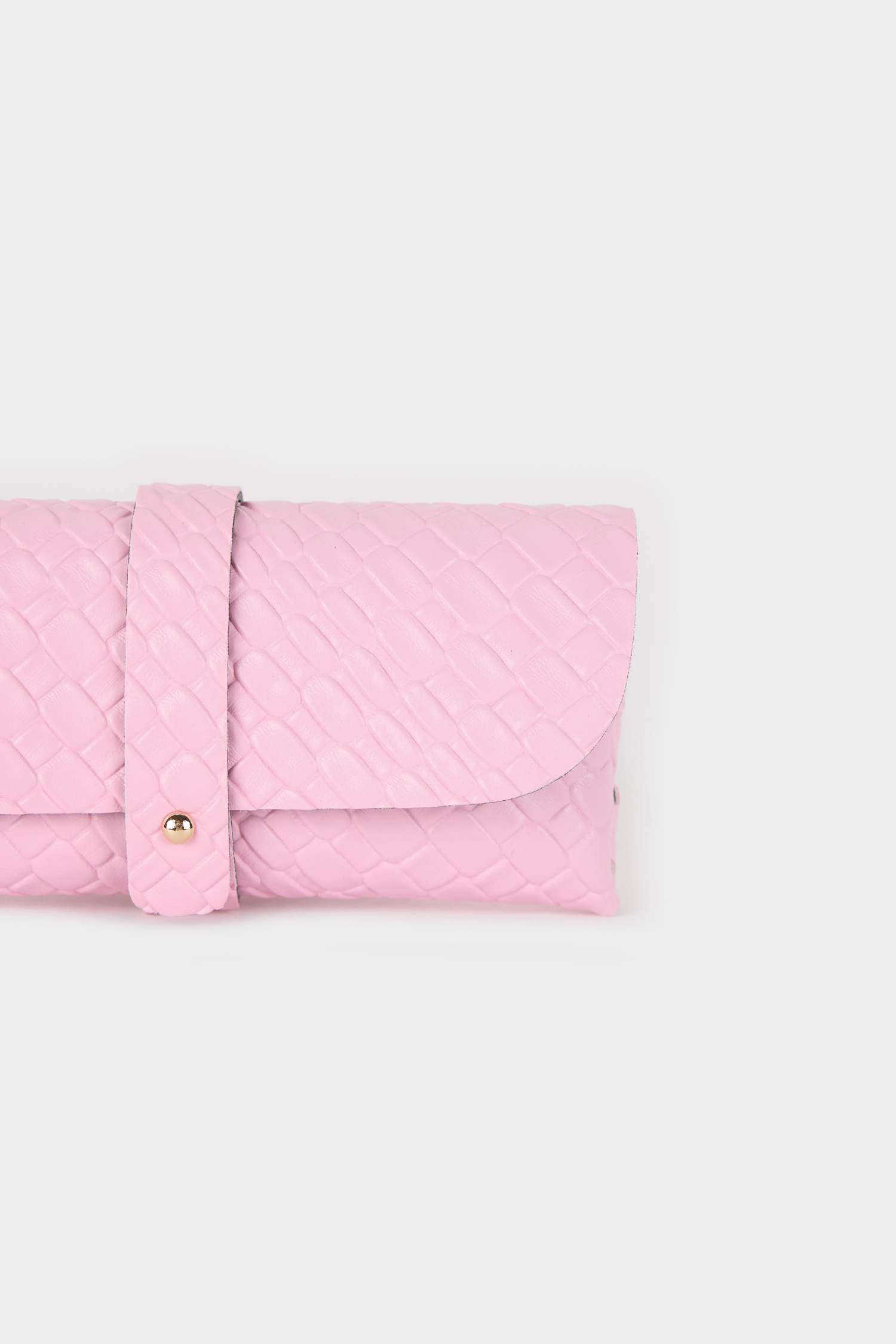 Woman Knitted Patterned Sunglasses Case