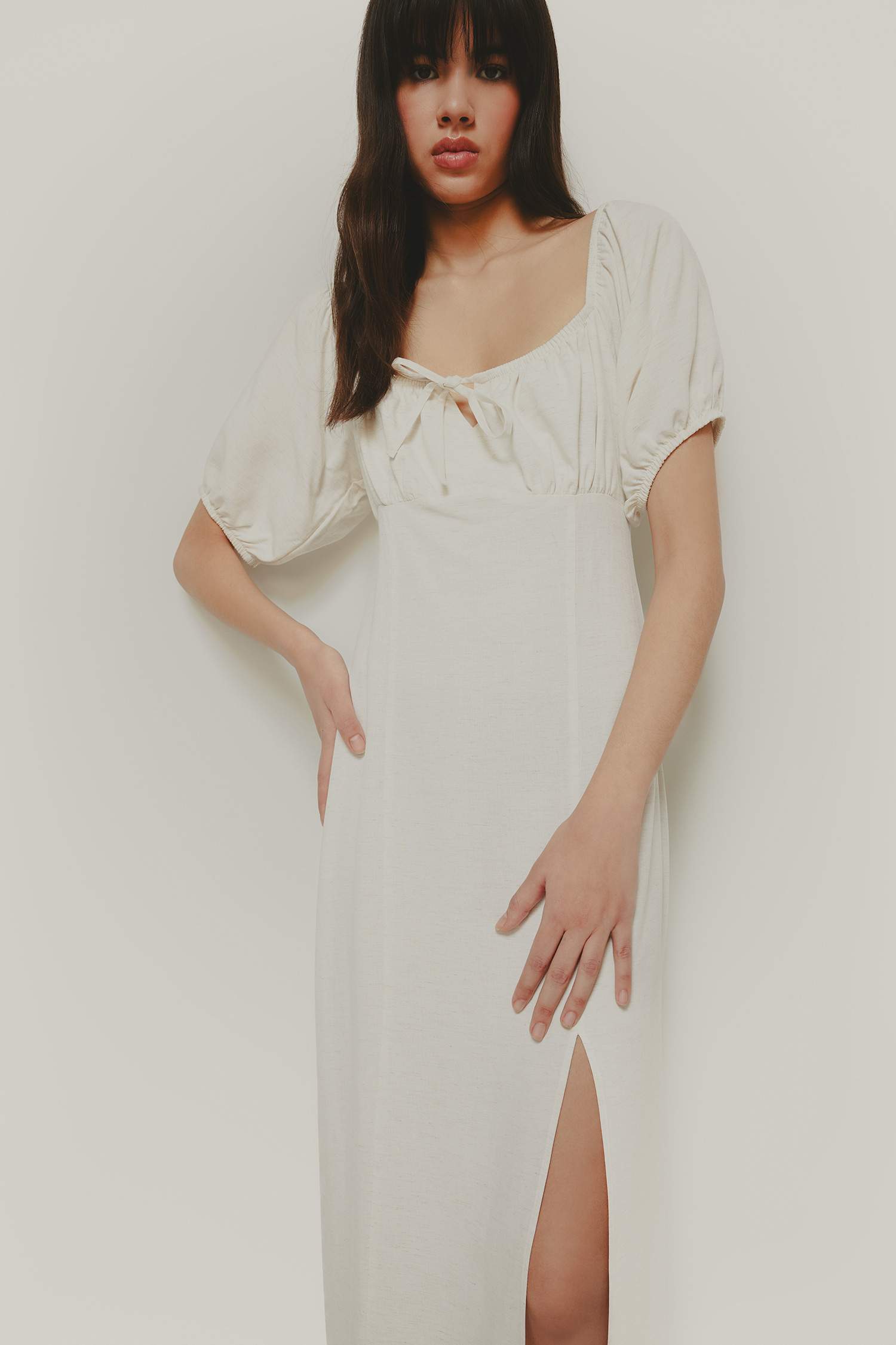 Fitted Crew Neck Tulle Short Sleeve T-Shirt