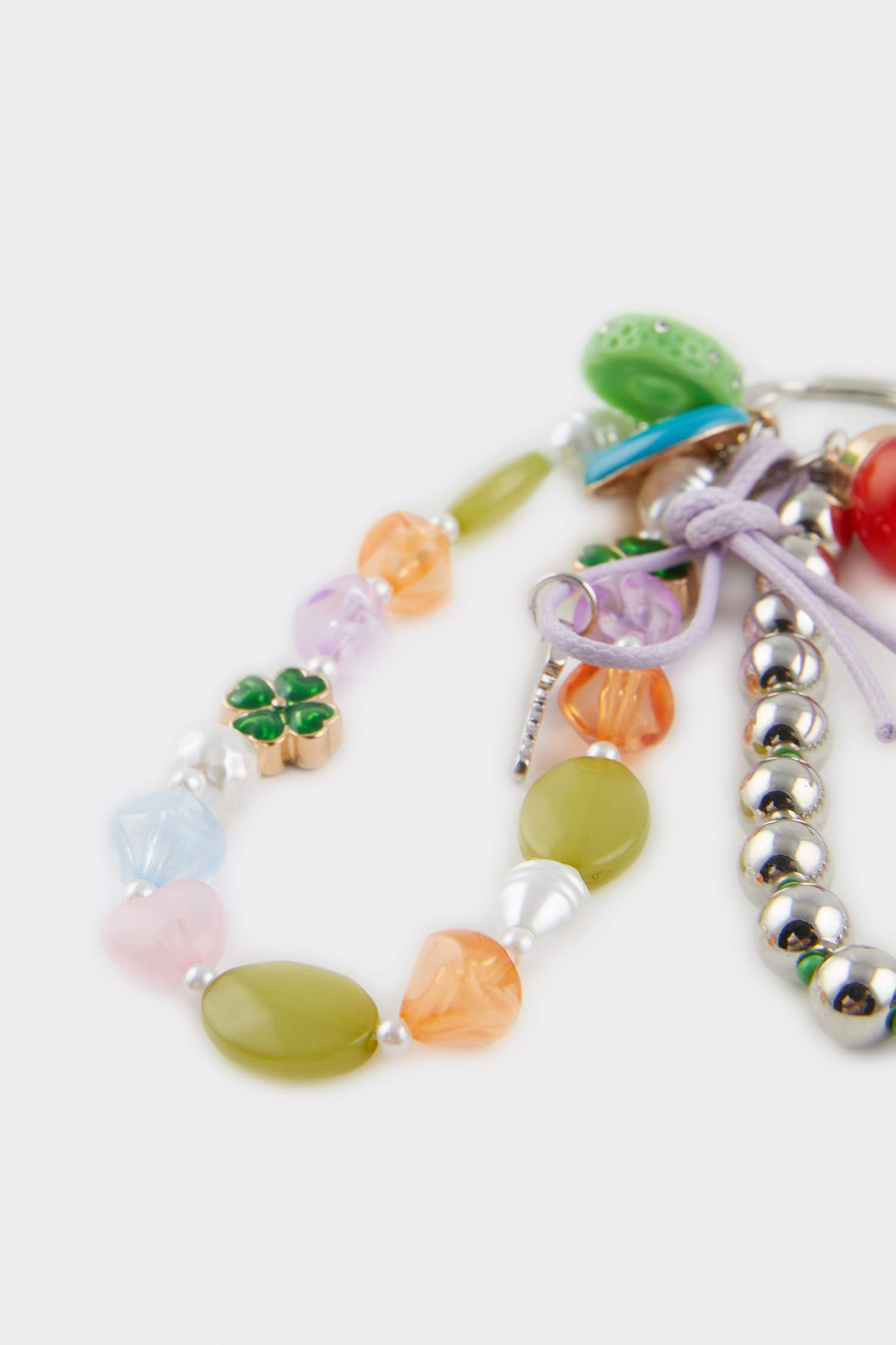 Kadın Boncuklu Charm Anahtarlık