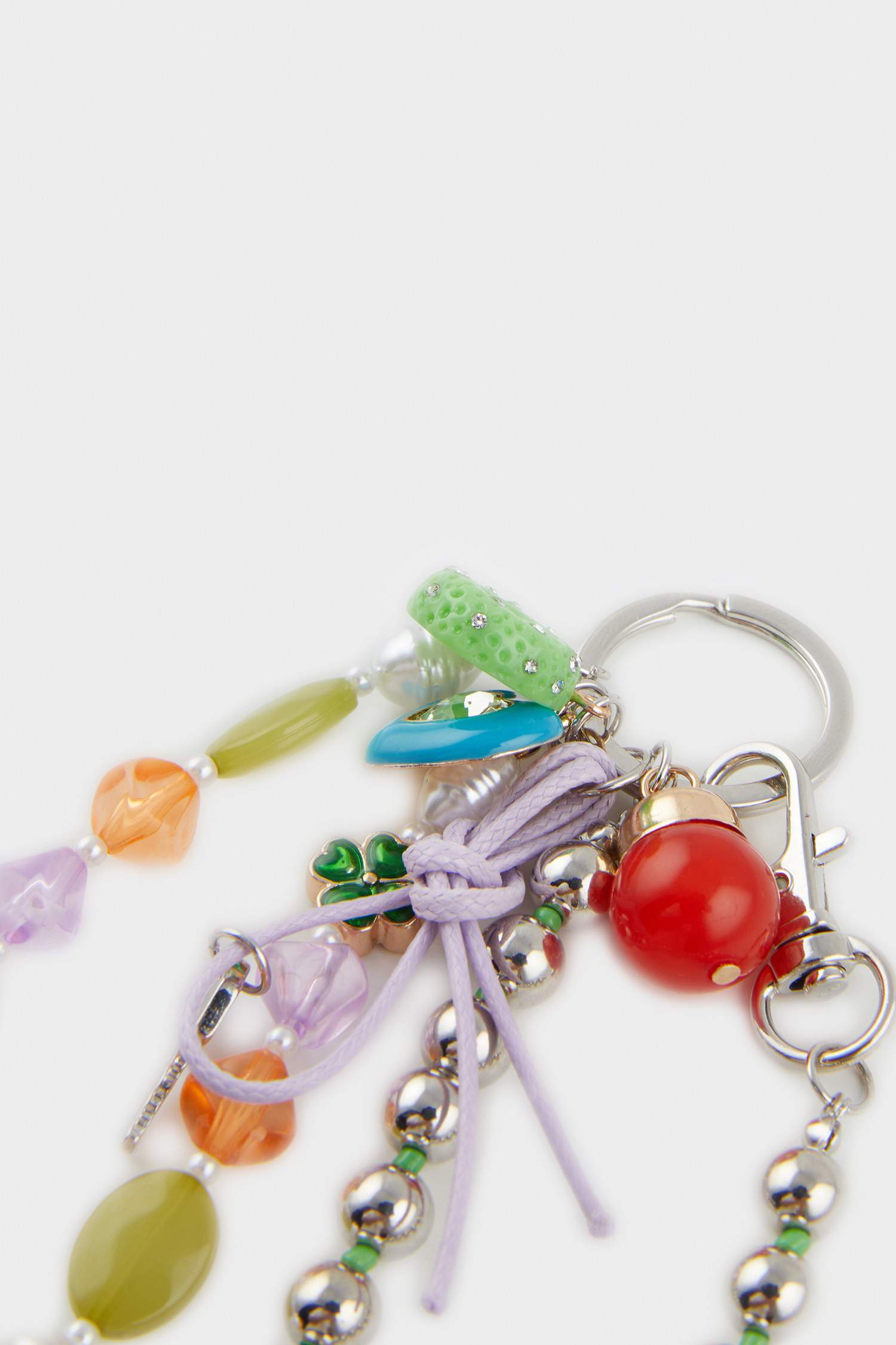 Kadın Boncuklu Charm Anahtarlık