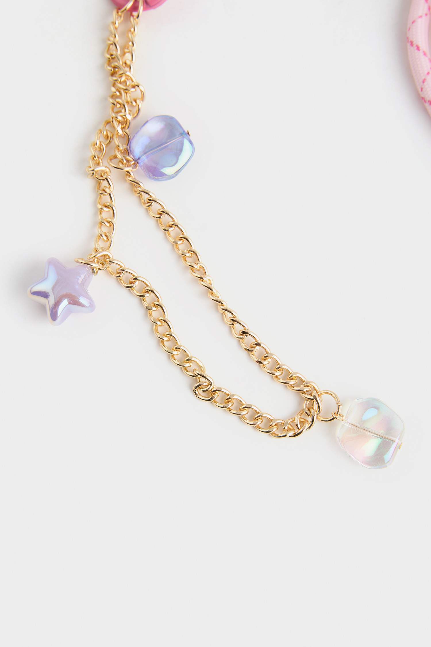 Kadın Pelüş Pembe Kalp Charm Anahtarlık