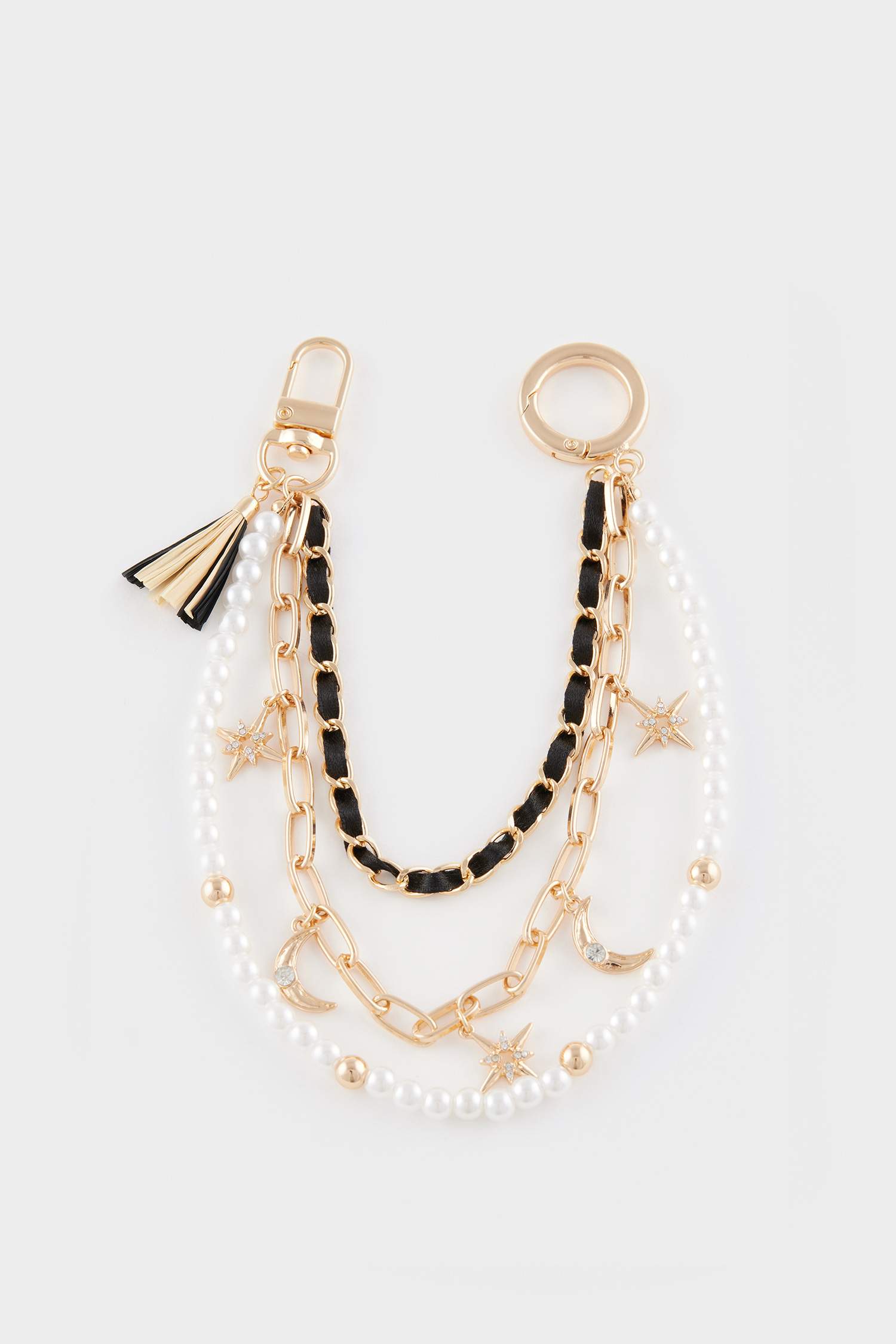 ميدالية مفاتيح نسائي بتفاصيل لؤلؤ