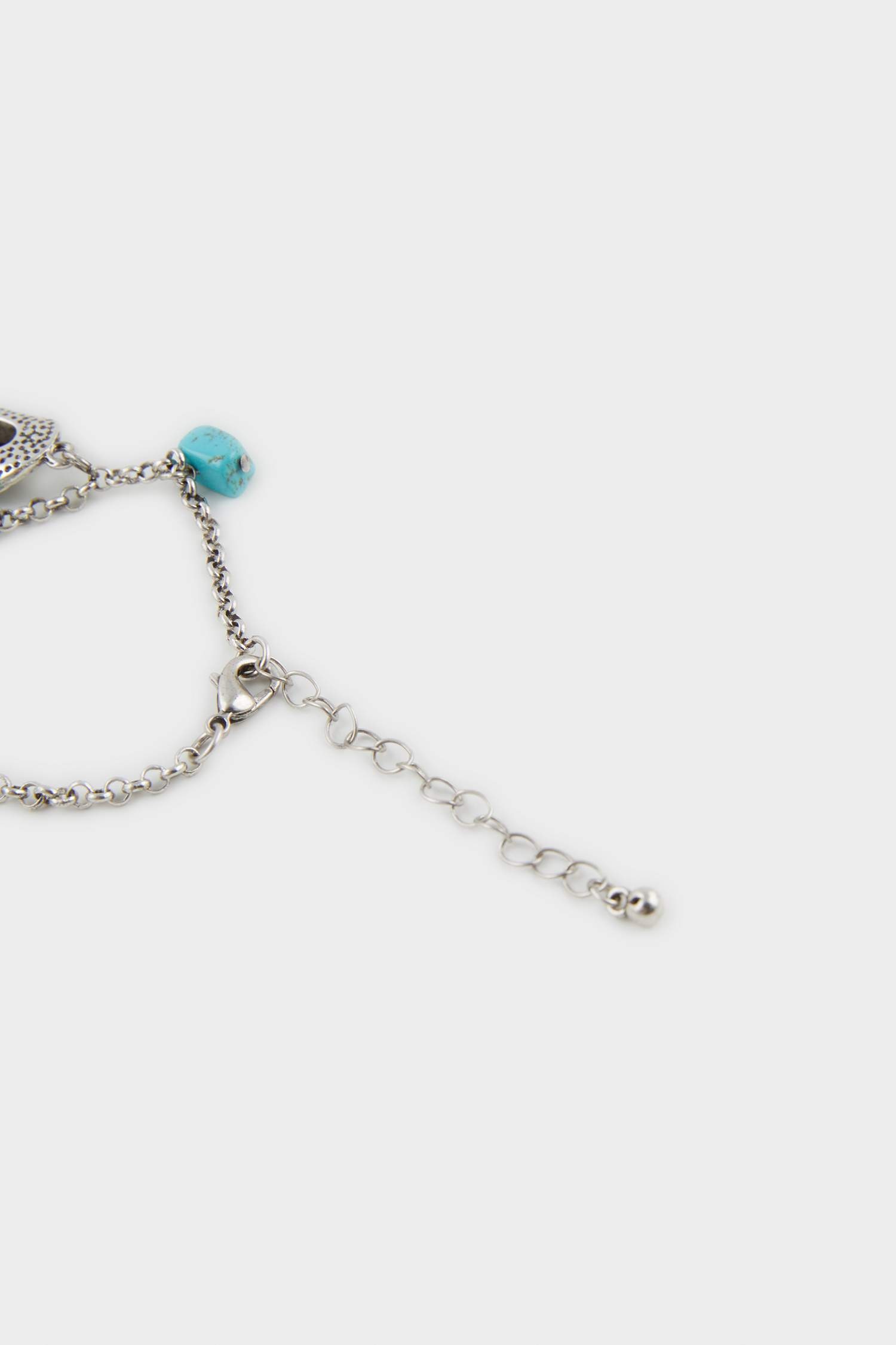 Woman Silver Dangle Bracelet