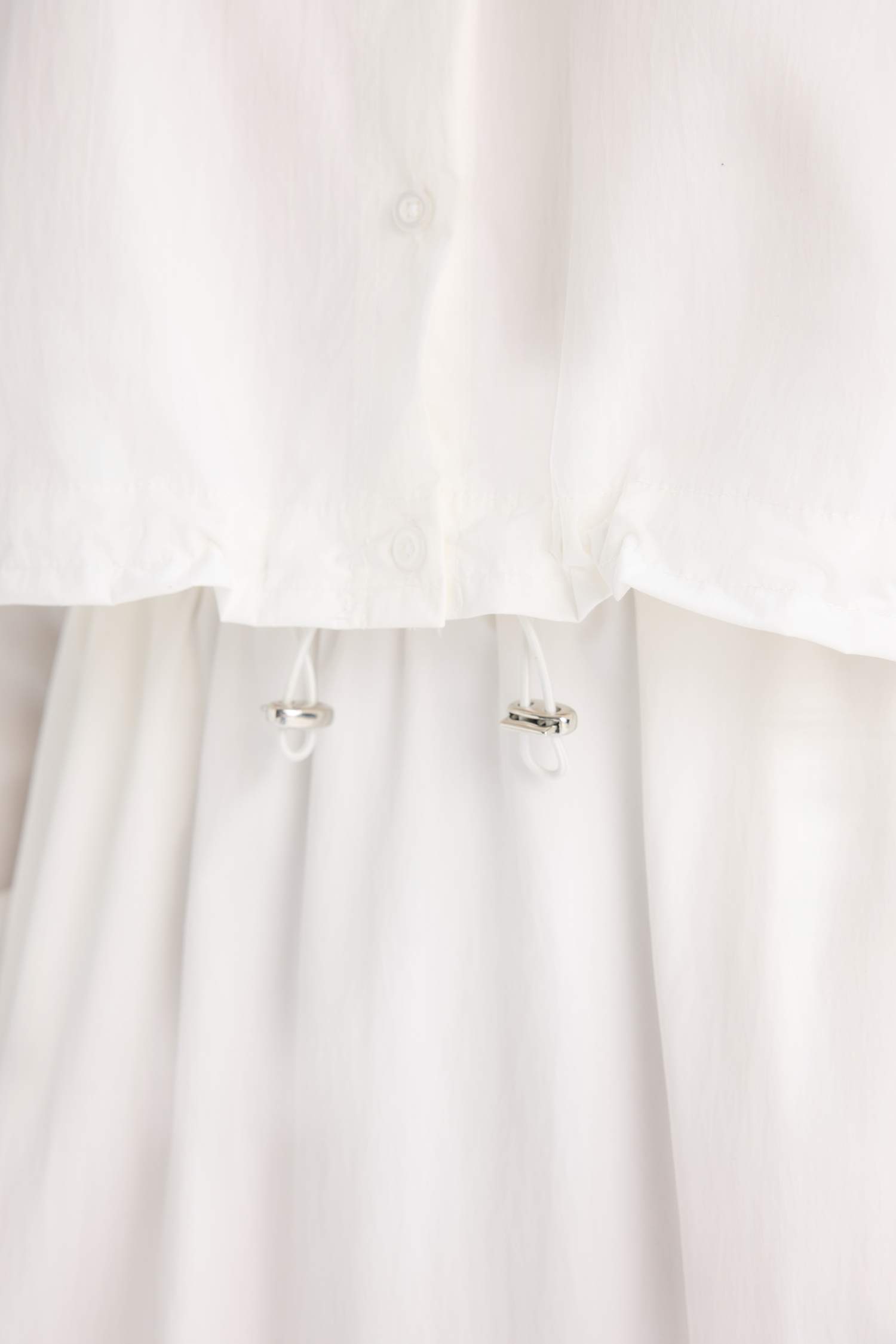 Oversize Fit Parachute Long Sleeve Shirt