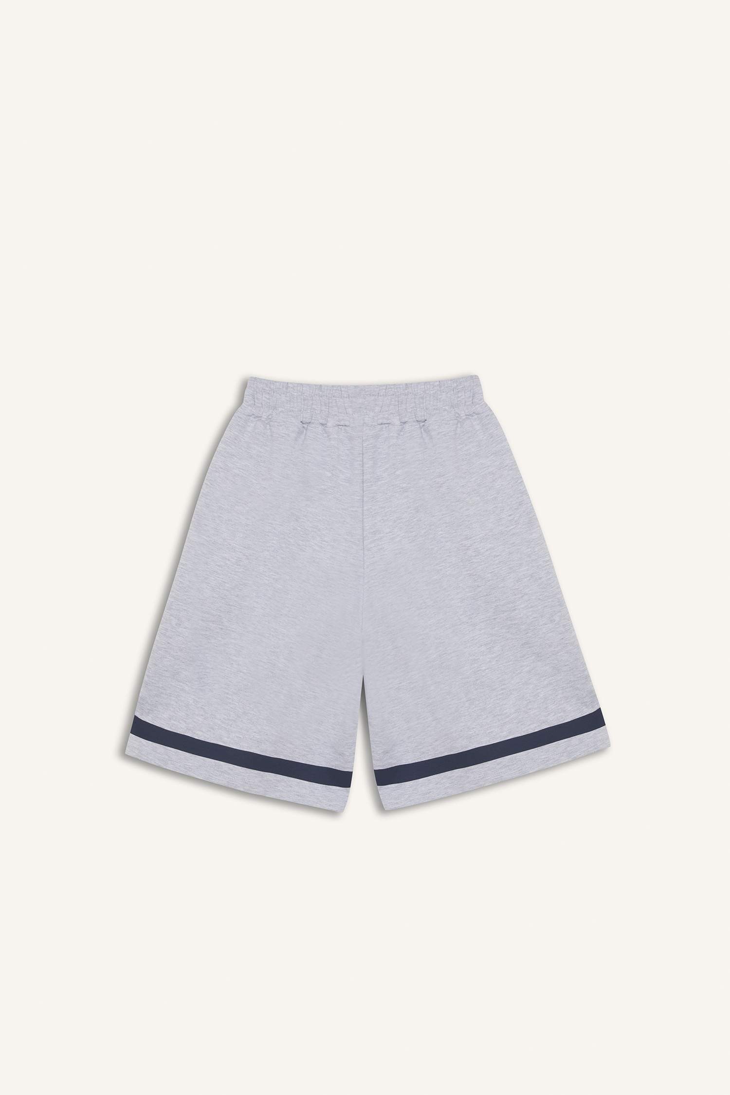 Детские шорты с принтом и резинкой на поясе