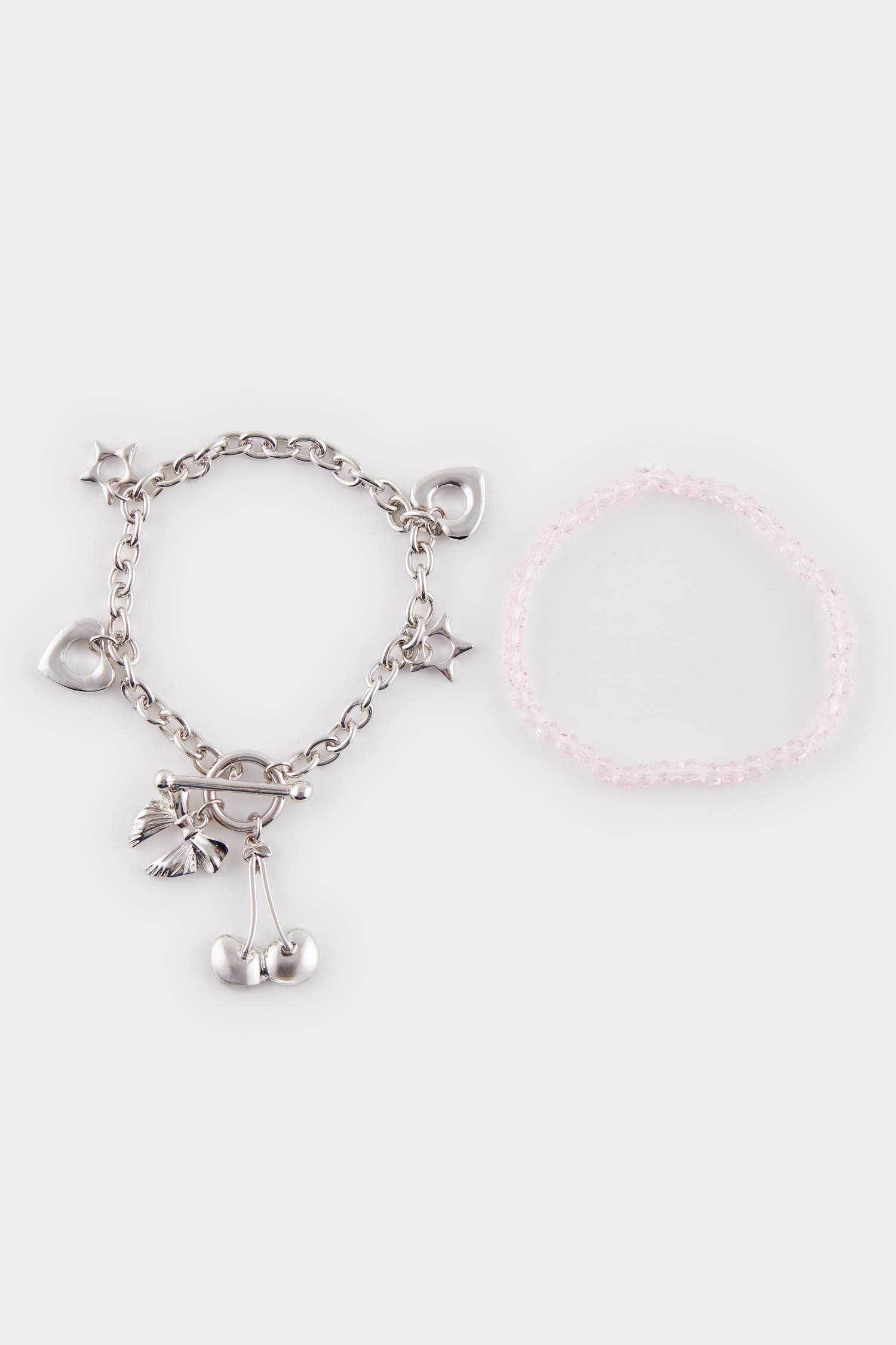 اسورة نسائي فضي - قطعتين