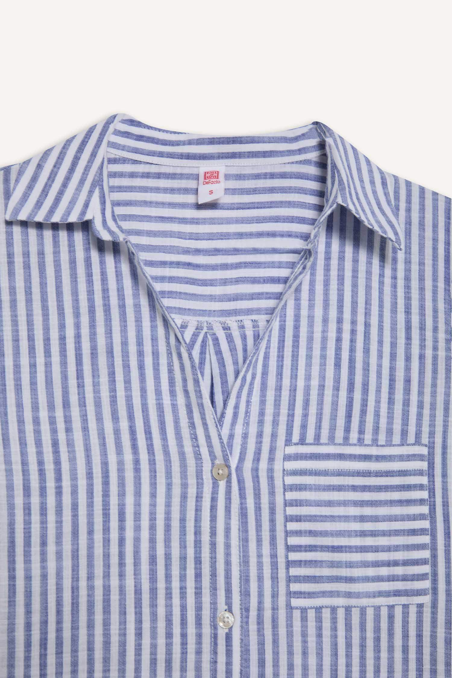 فستان بحر قطن قصة عادية من Fall in Love