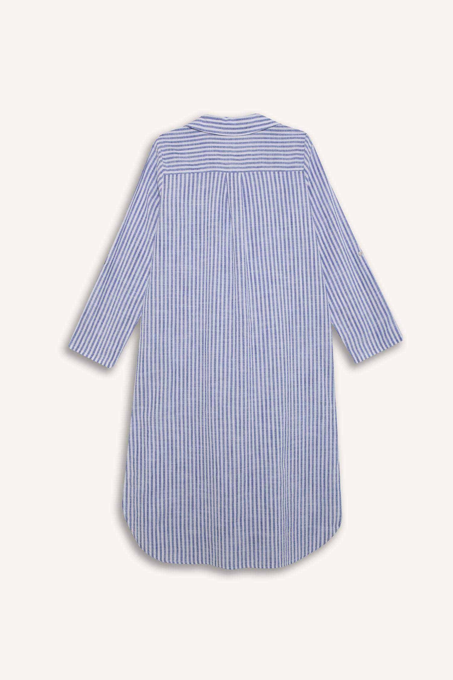 فستان بحر قطن قصة عادية من Fall in Love