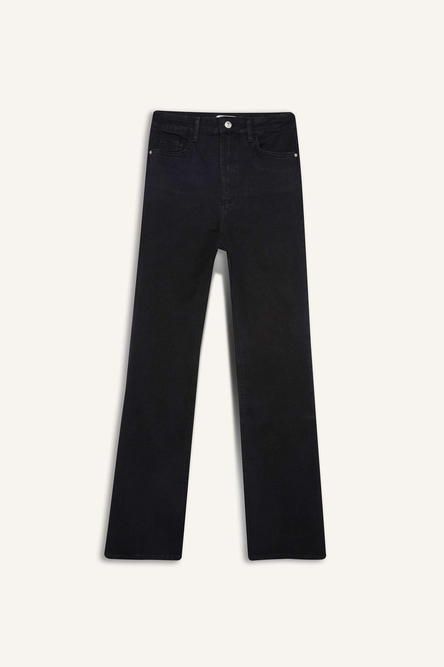 Mia Normal Waist Bell-bottom Long Jeans