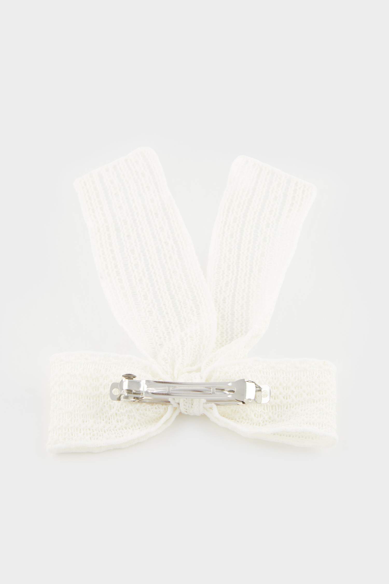 Kadın Dantel Görünümlü Çıtçıtlı Toka