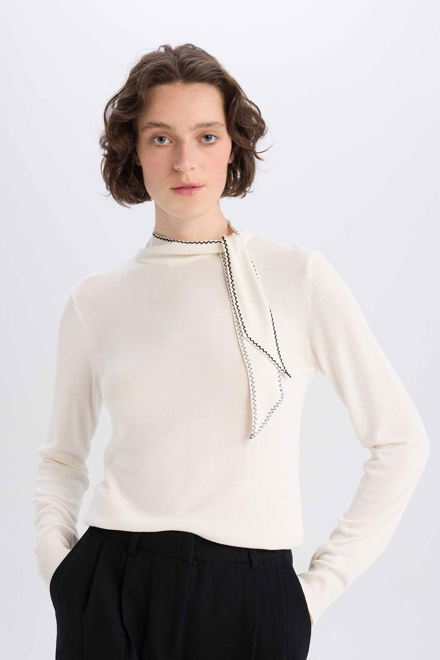 Regular Fit Half Turtleneck Pullover