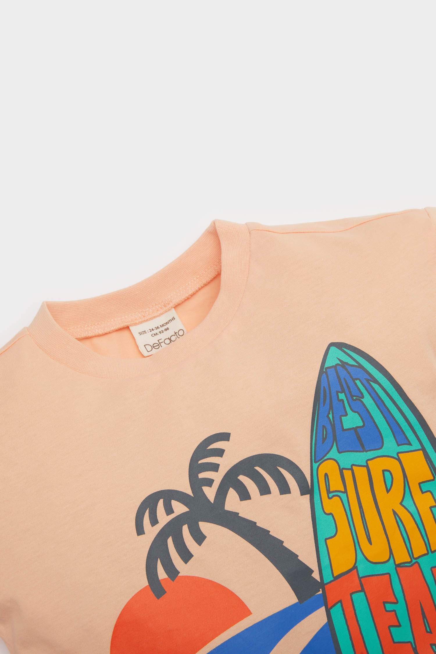 Baby Boy Palm Tree Patterned 2 Piece Set