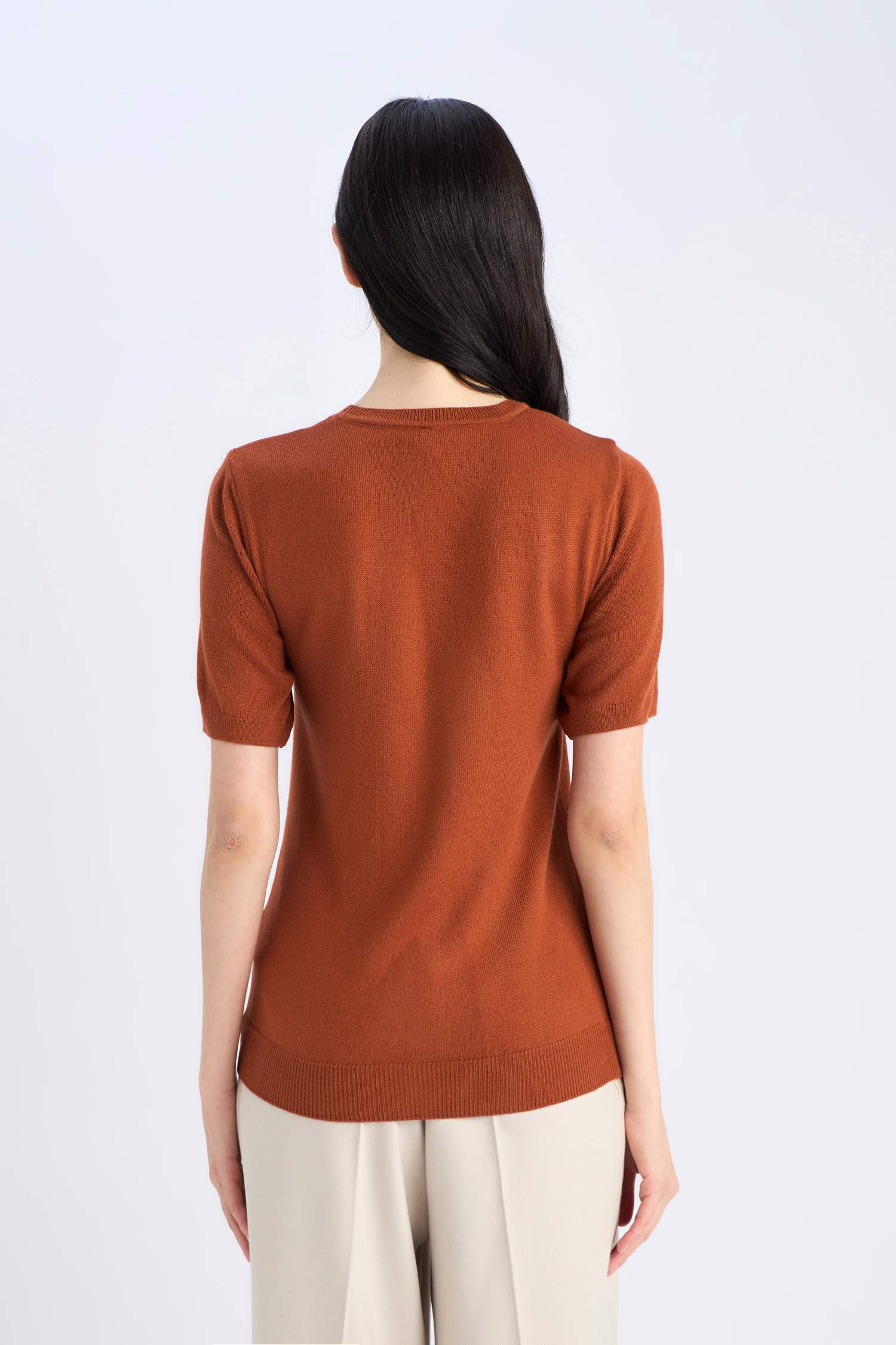 Regular Fit Crew Neck Pullover