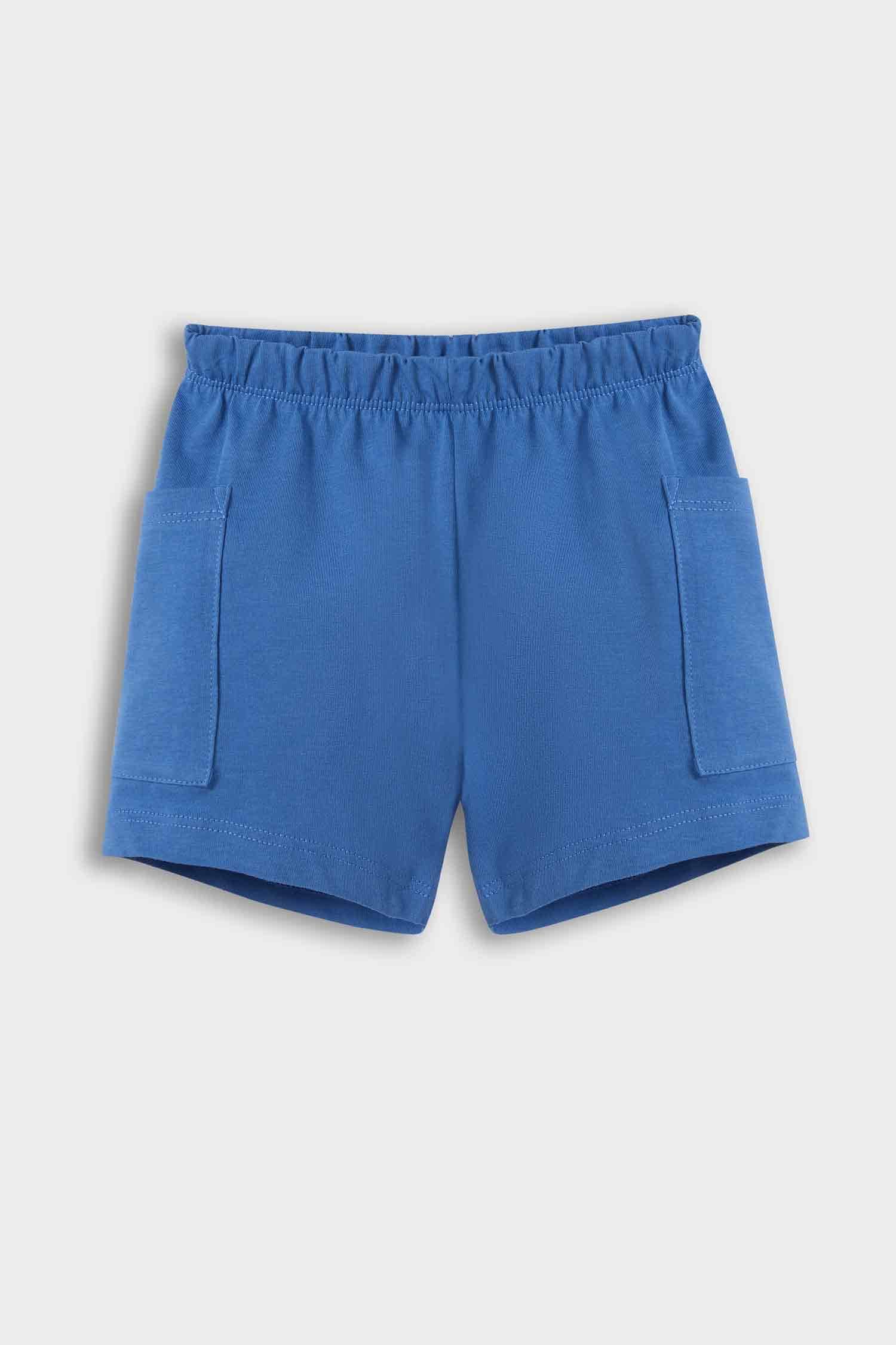 Baby Boy Palm Printed T-Shirt Shorts 2 Piece Set