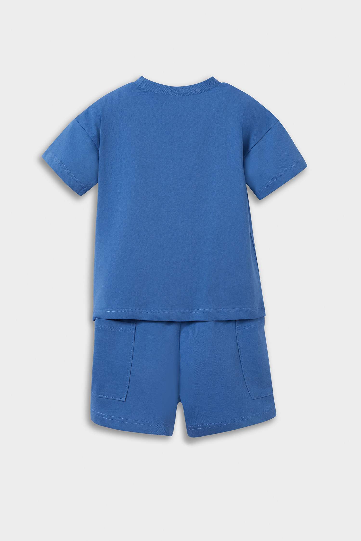 Baby Boy Palm Printed T-Shirt Shorts 2 Piece Set