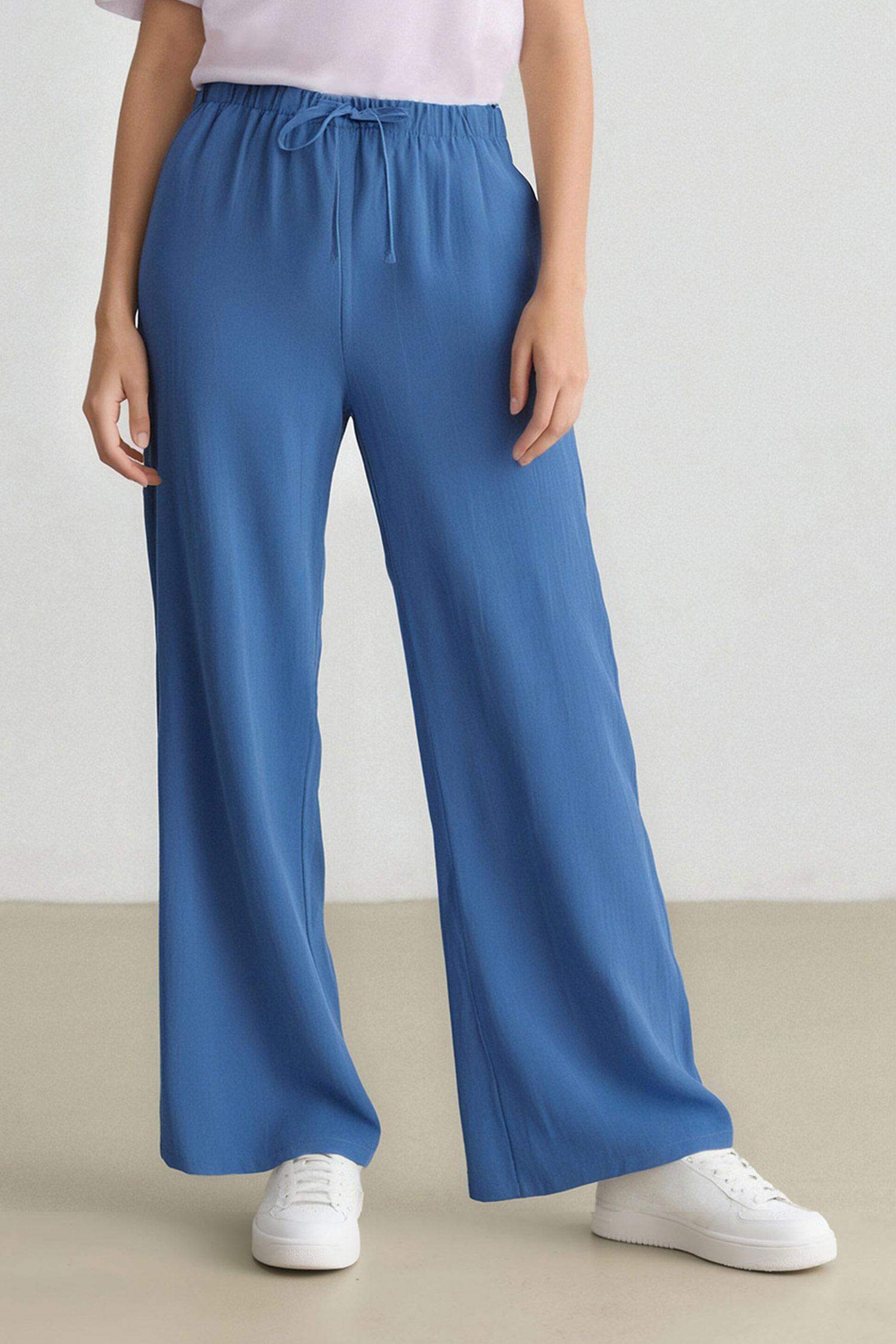 Wide Leg Geniş Bol Paça Aerobin Pantolon