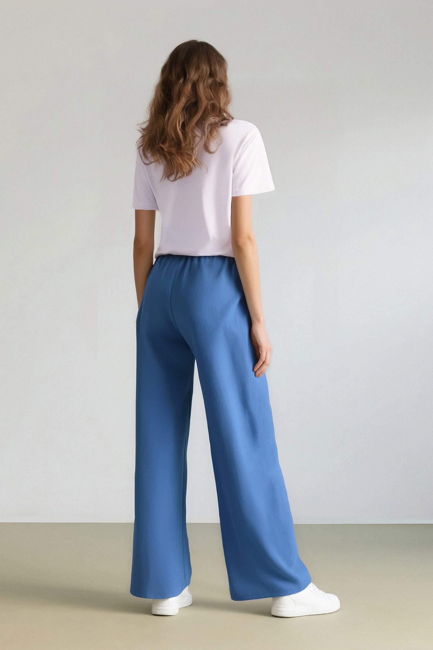 Wide Leg Geniş Bol Paça Aerobin Pantolon