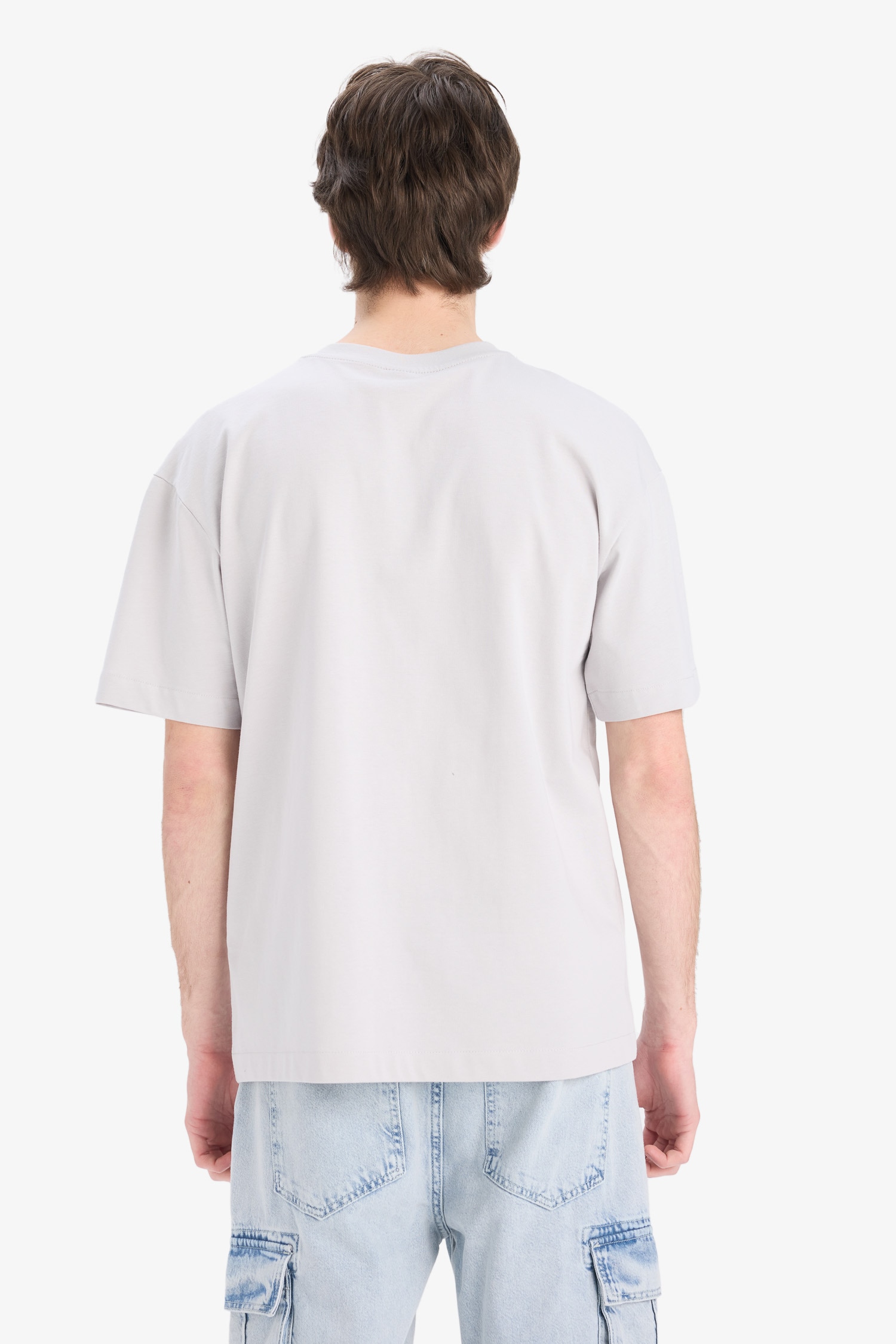 DeFacto %100 Pamuk Oversize Basic Kısa Kollu Tişört görsel 4