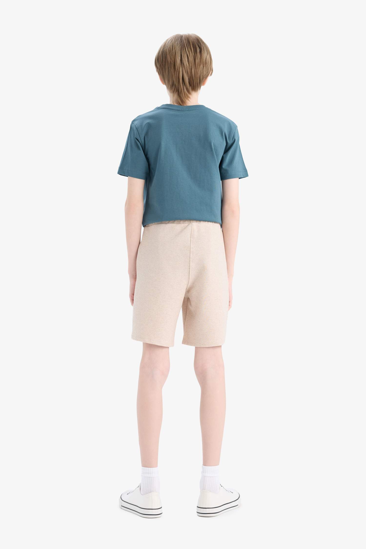 Boy Flexible Waist Shorts