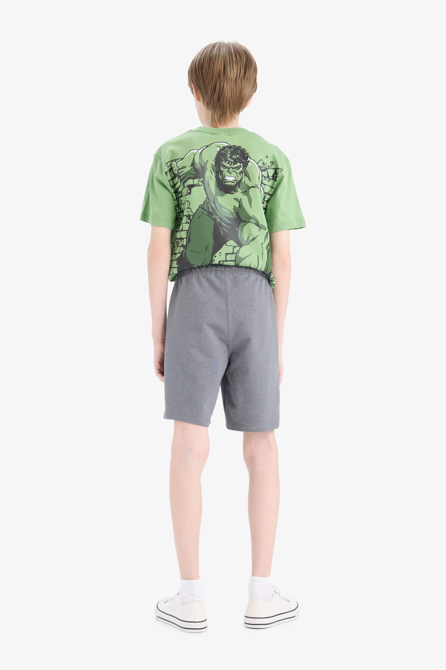 Erkek Çocuk Beli Lastikli Şort