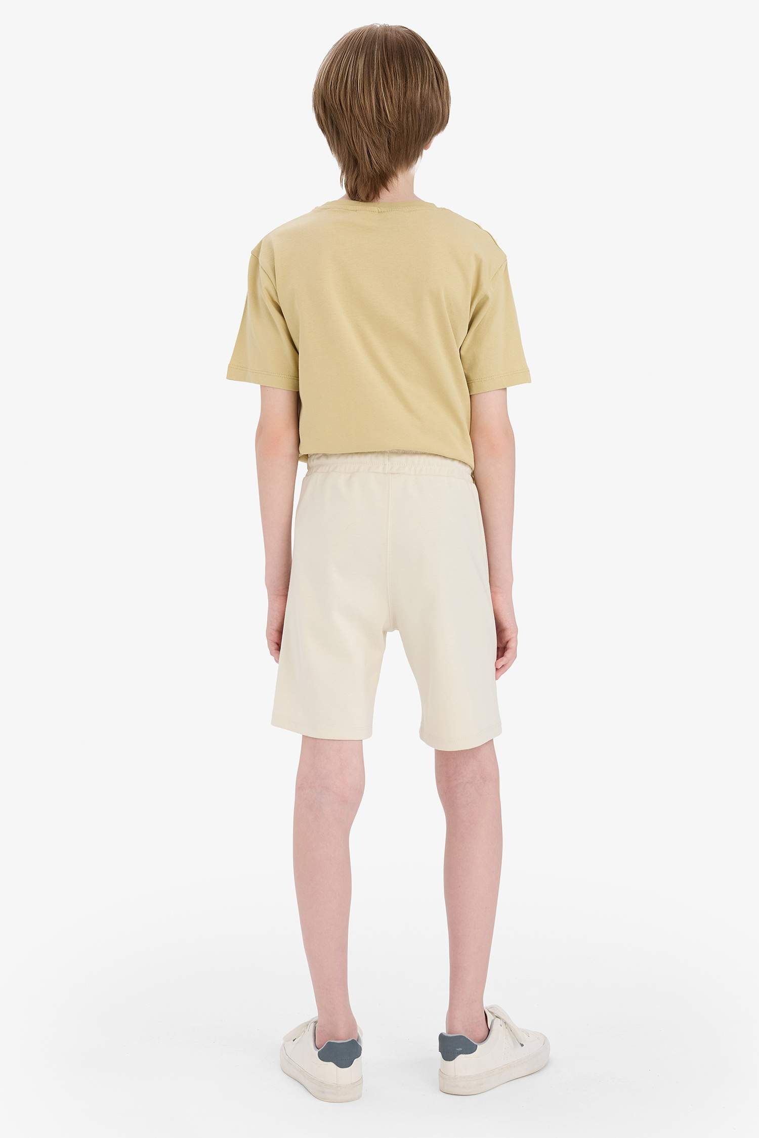 Erkek Çocuk Beli Lastikli Baskılı Şort