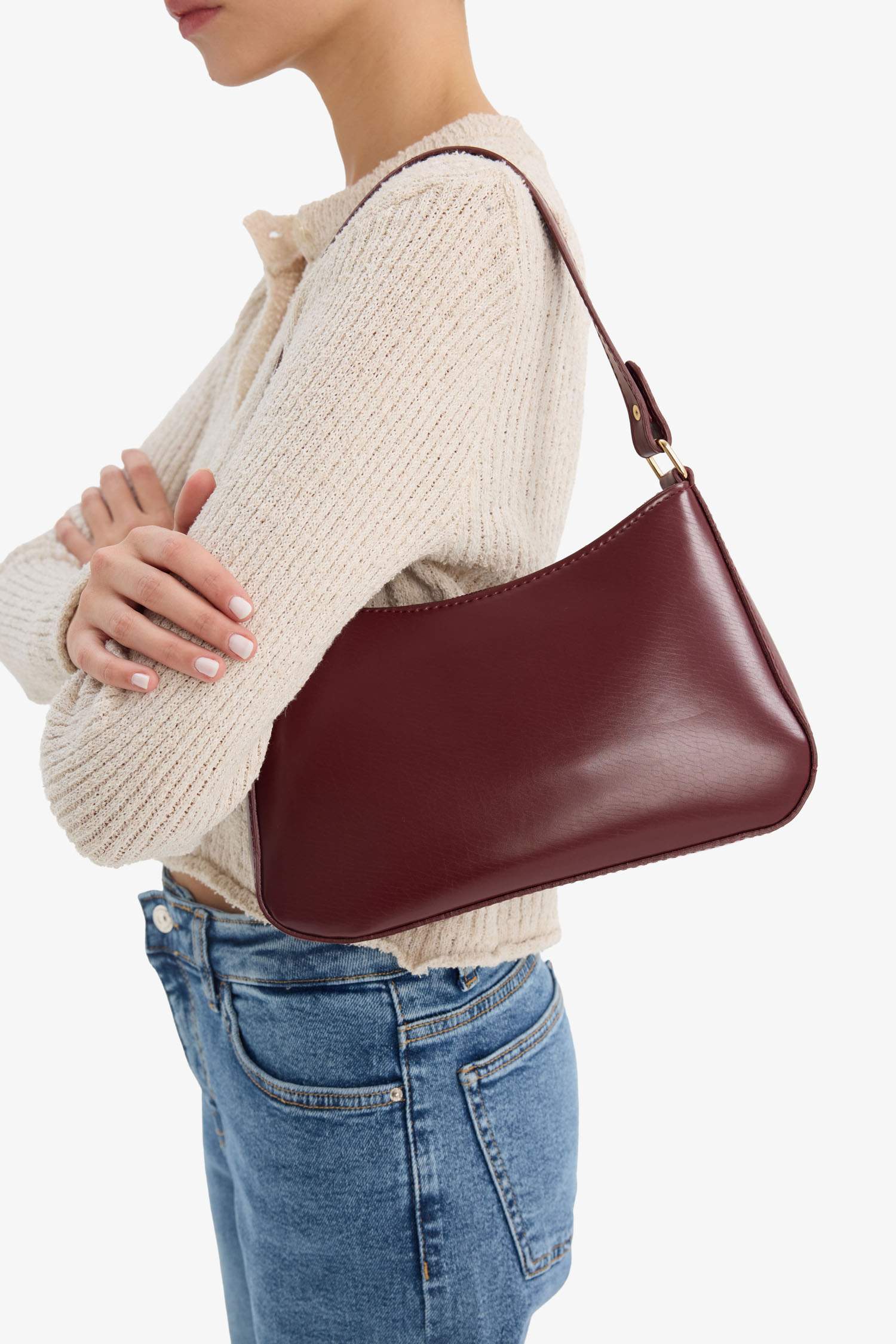 Kadın Suni Deri Omuz Çantası