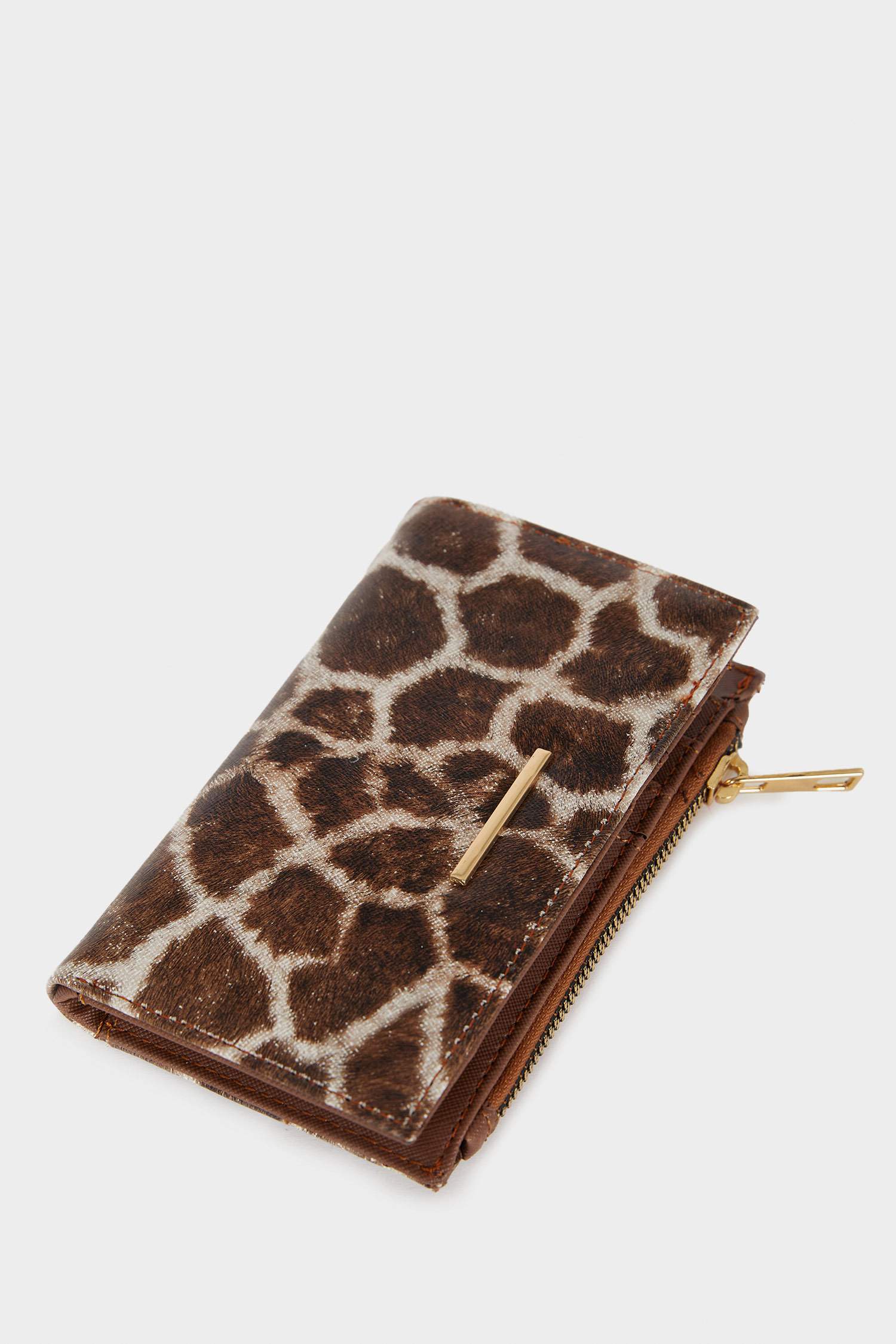 Kadın Desenli Suni Deri Cüzdan