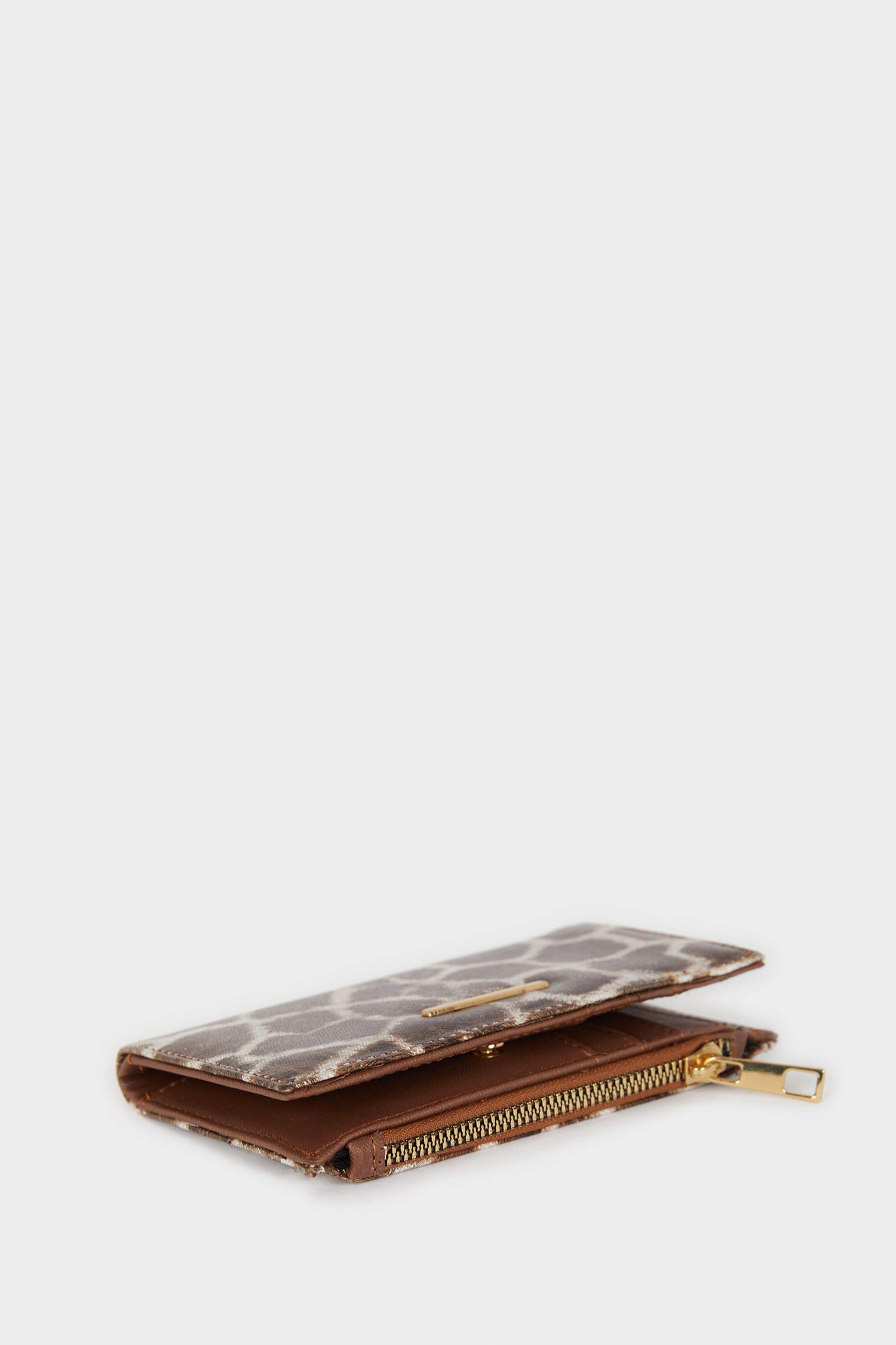 Kadın Desenli Suni Deri Cüzdan