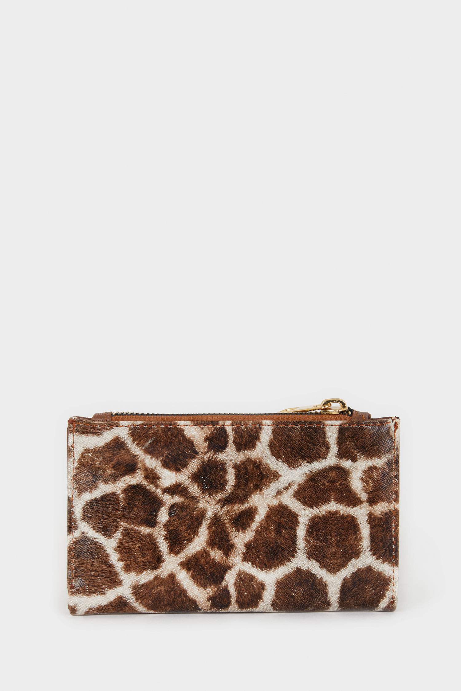 Kadın Desenli Suni Deri Cüzdan