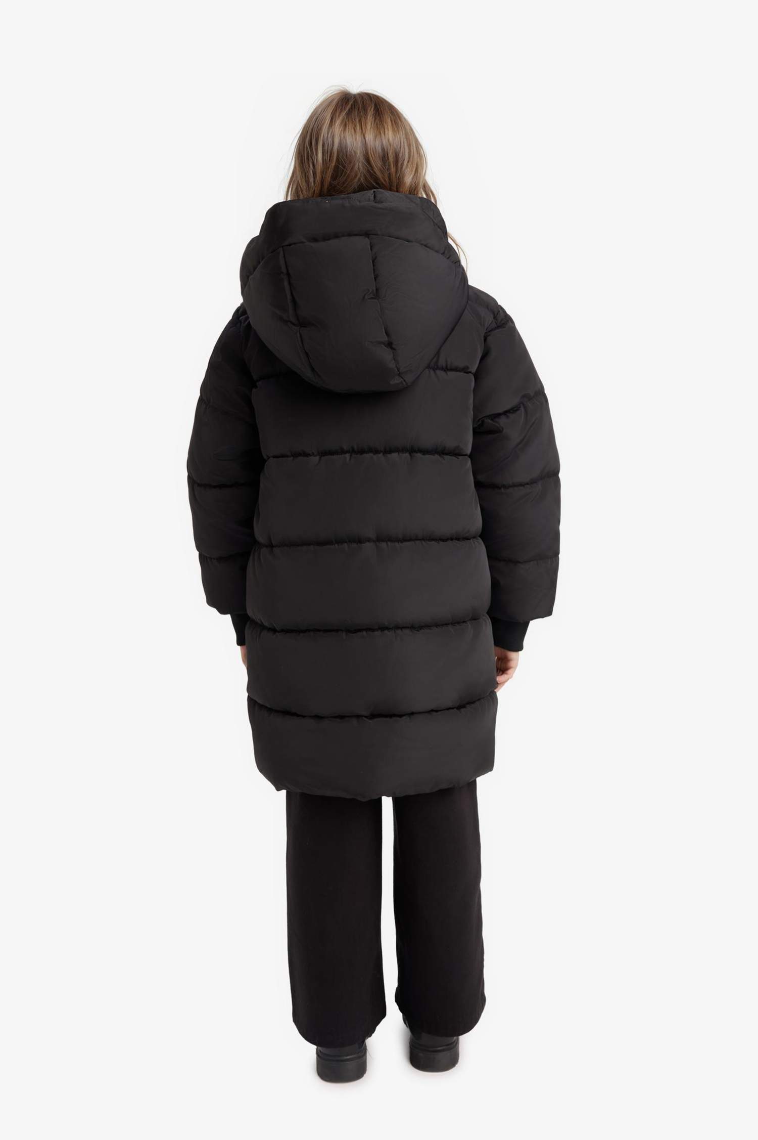 Қыздарға бас киімді Пальто