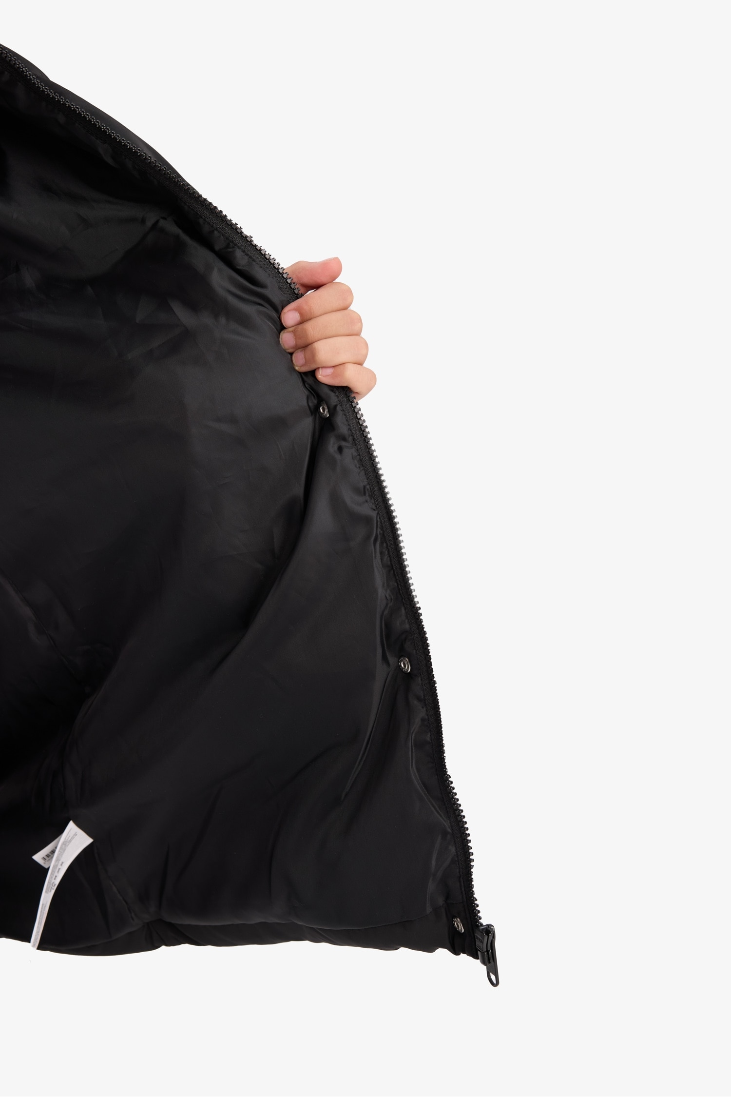 Girl Hooded Zippered Waterproof Puffer Jacket