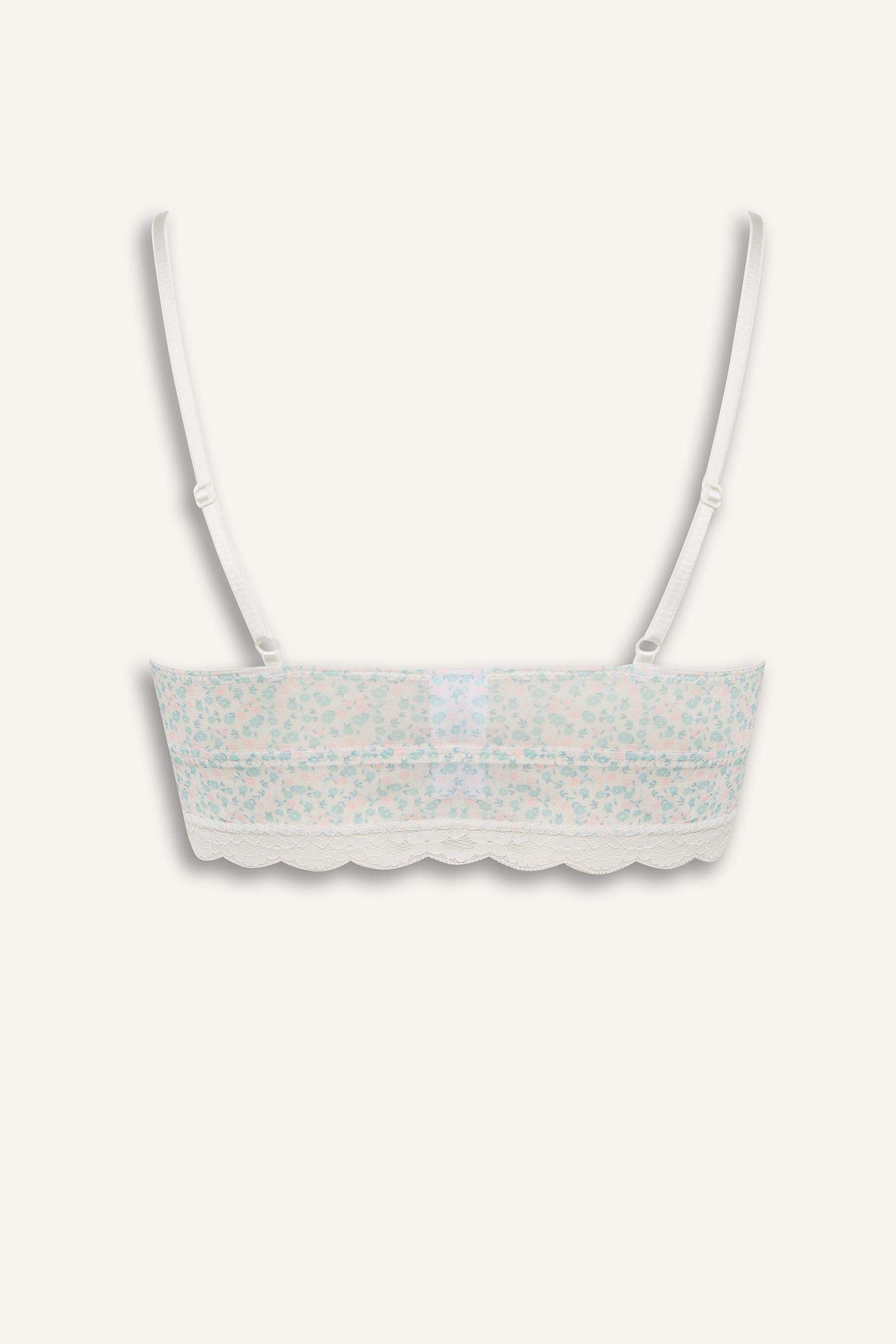 حمالة صدر برا فلورال بالدانتيل