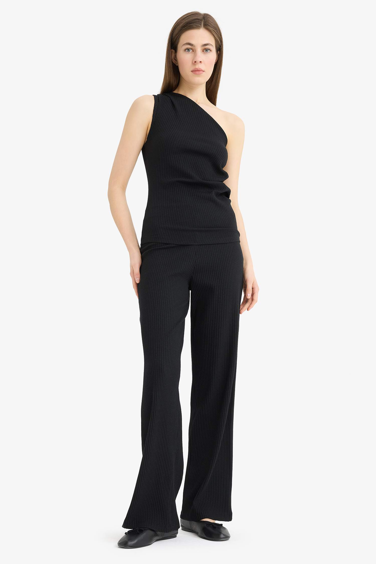Wide Leg Camisole Trousers