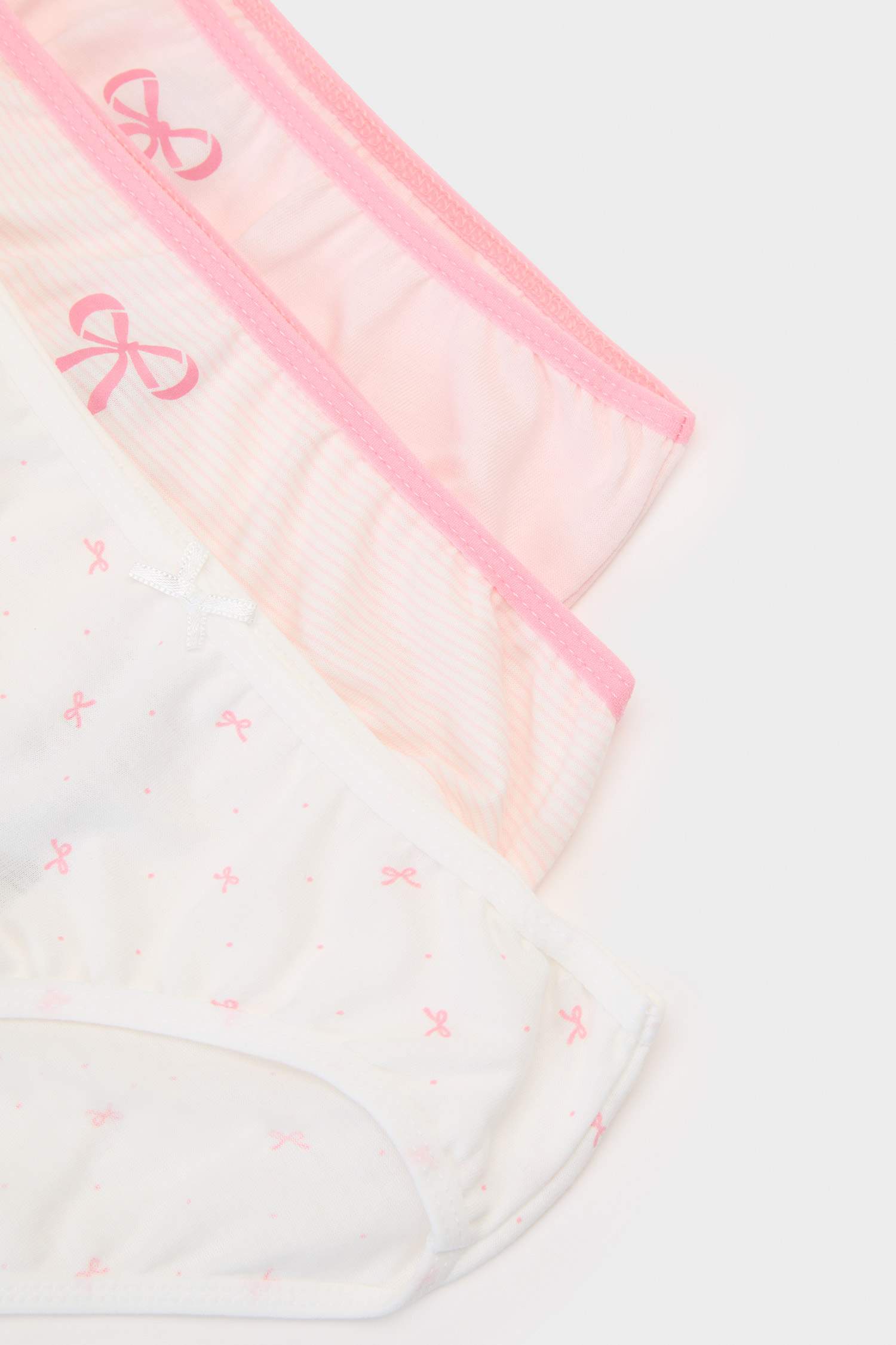 Kız Çocuk Desenli 3'lü Slip Külot