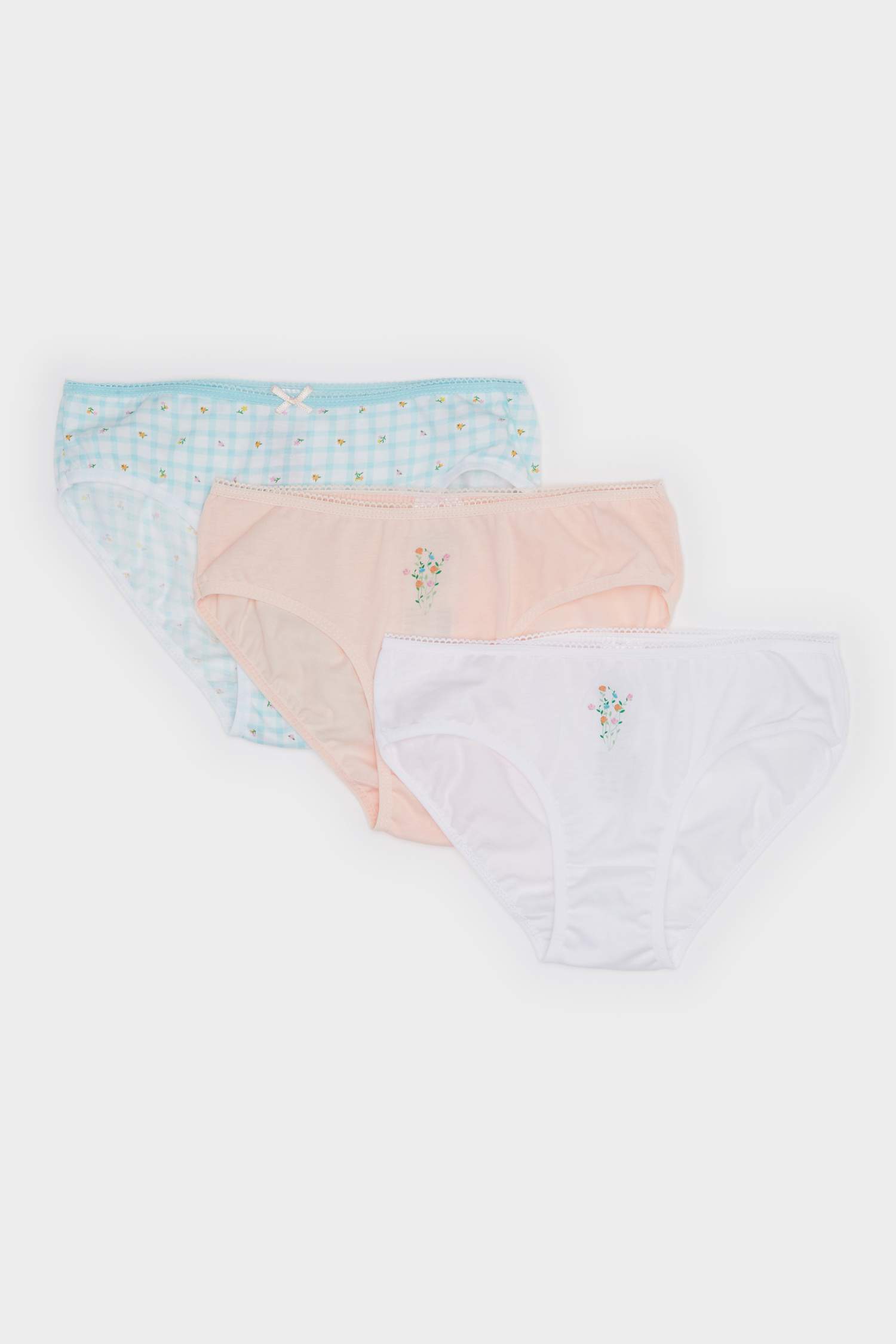 كلوت فلورال بناتي - 3 قطع