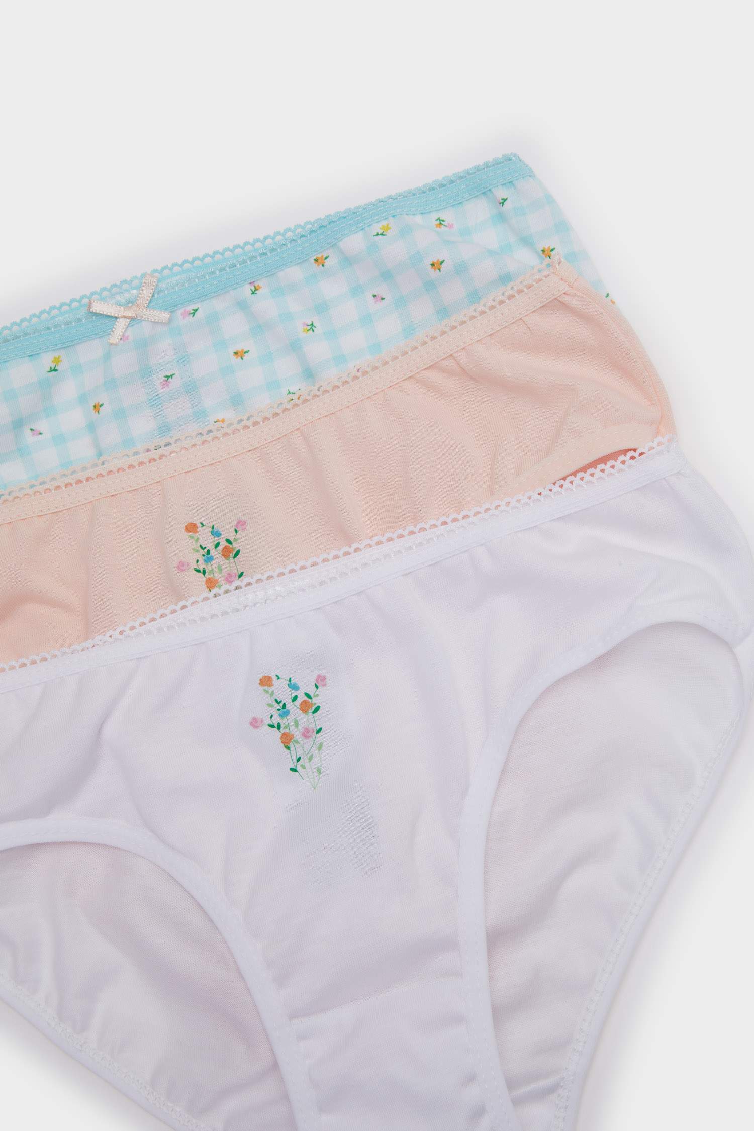 كلوت فلورال بناتي - 3 قطع