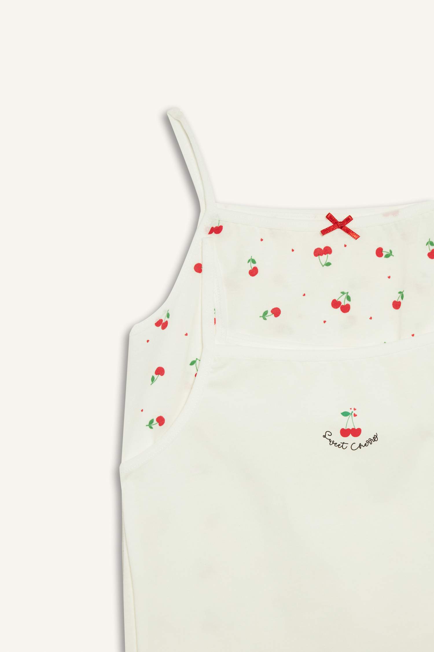 Girl Patterned 2 Piece Undershirts