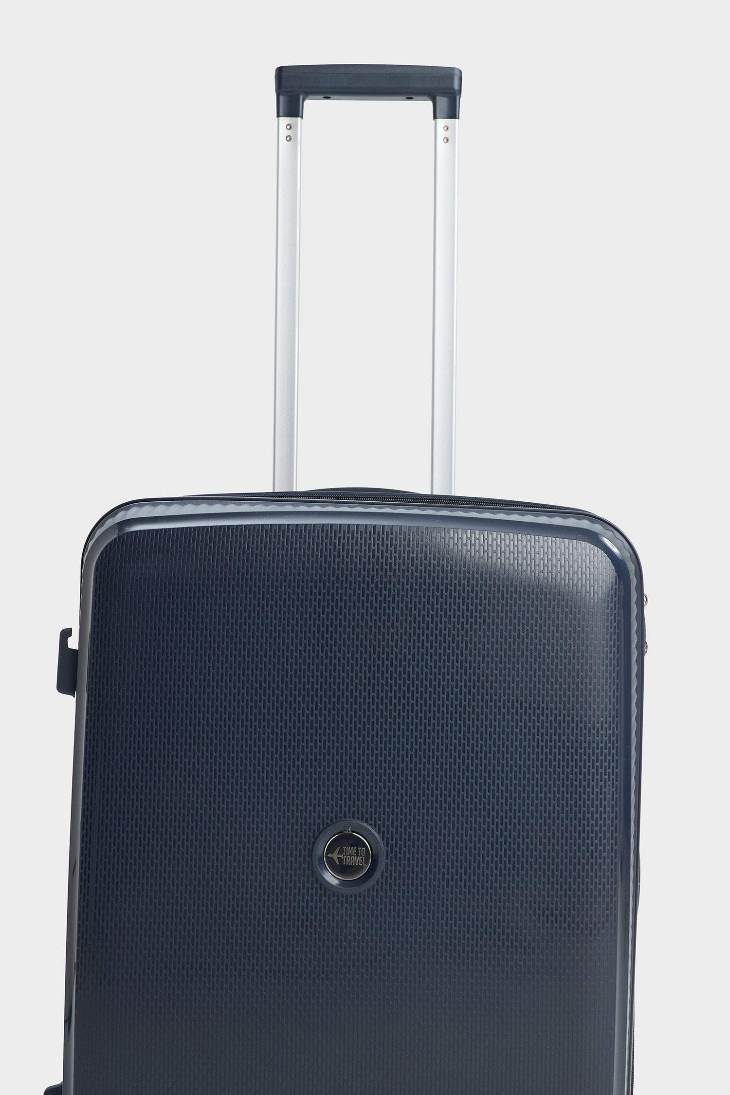 Unisex Sert Kapaklı Çekçekli Büyük Boy Valiz