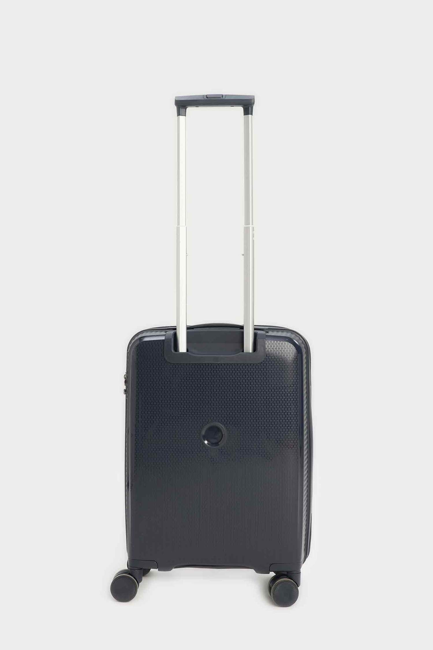 Unisex Sert Kapaklı Çekçekli Küçük Boy  Valiz