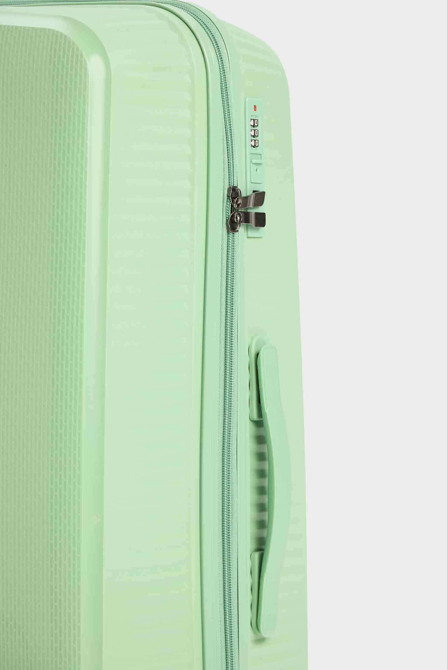 Unisex Sert Kapaklı Çekçekli Büyük Boy Valiz