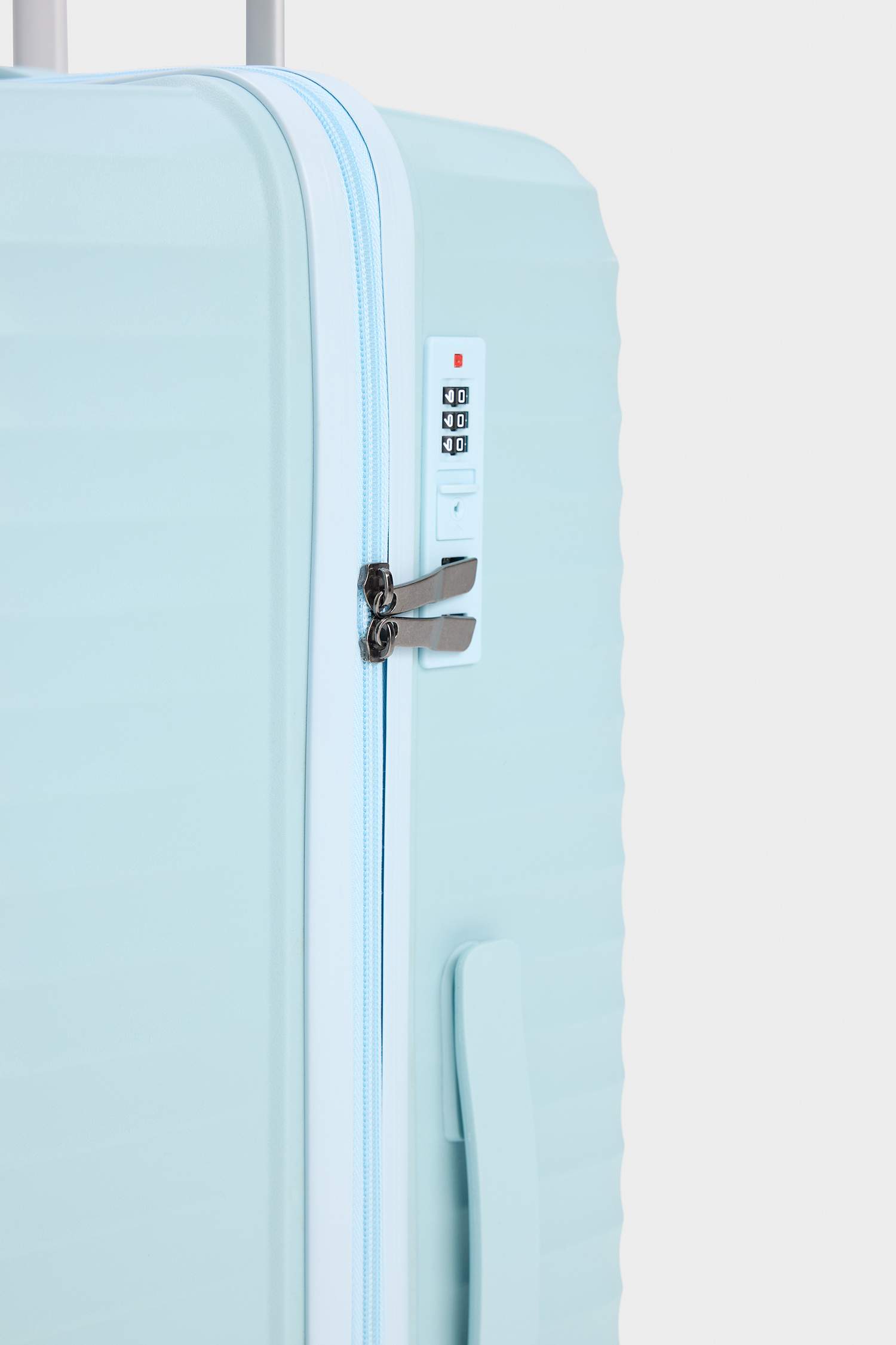 Unisex Sert Kapaklı Çekçekli Büyük Boy  Valiz