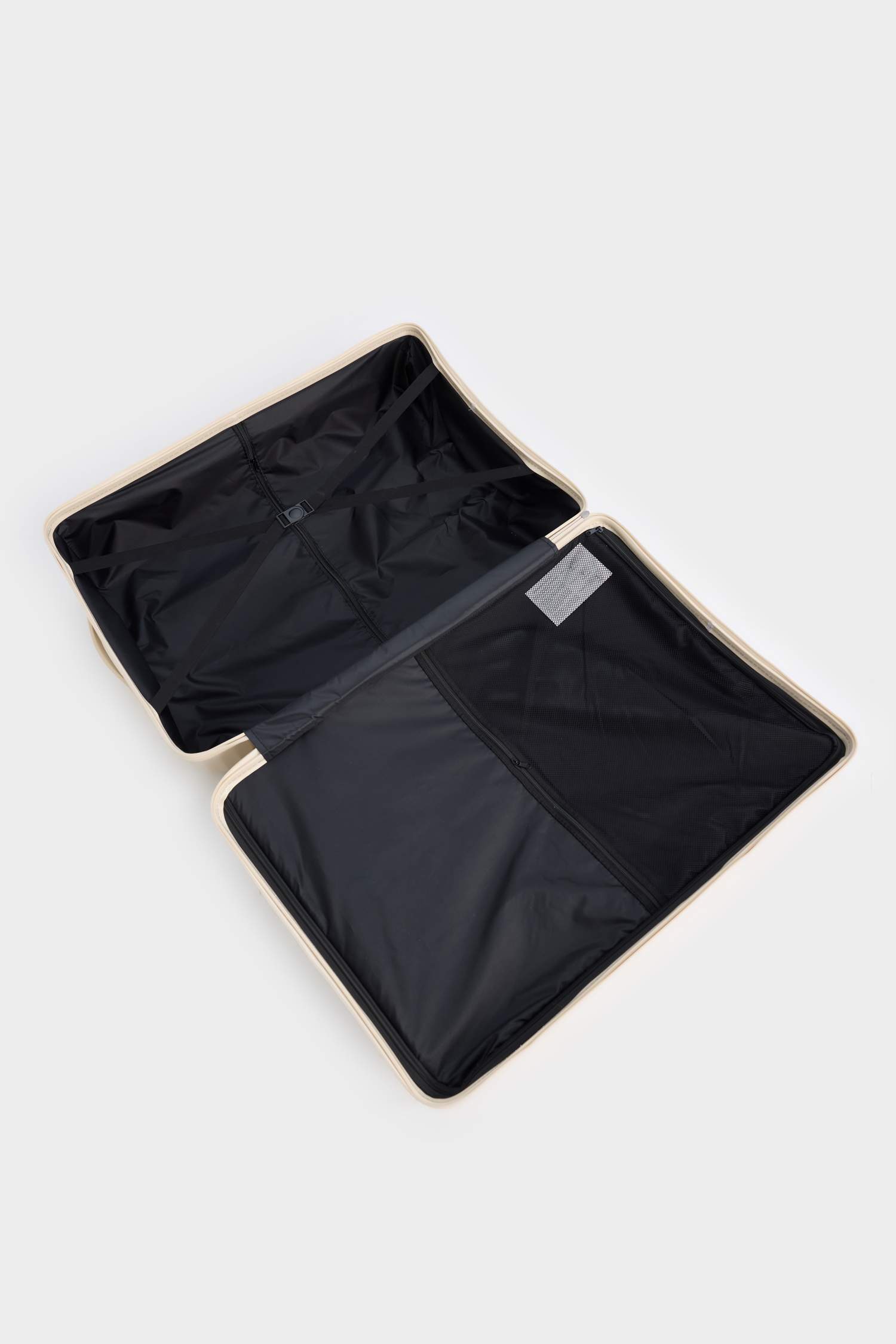 Unisex Sert Kapaklı Çekçekli Büyük Boy  Valiz